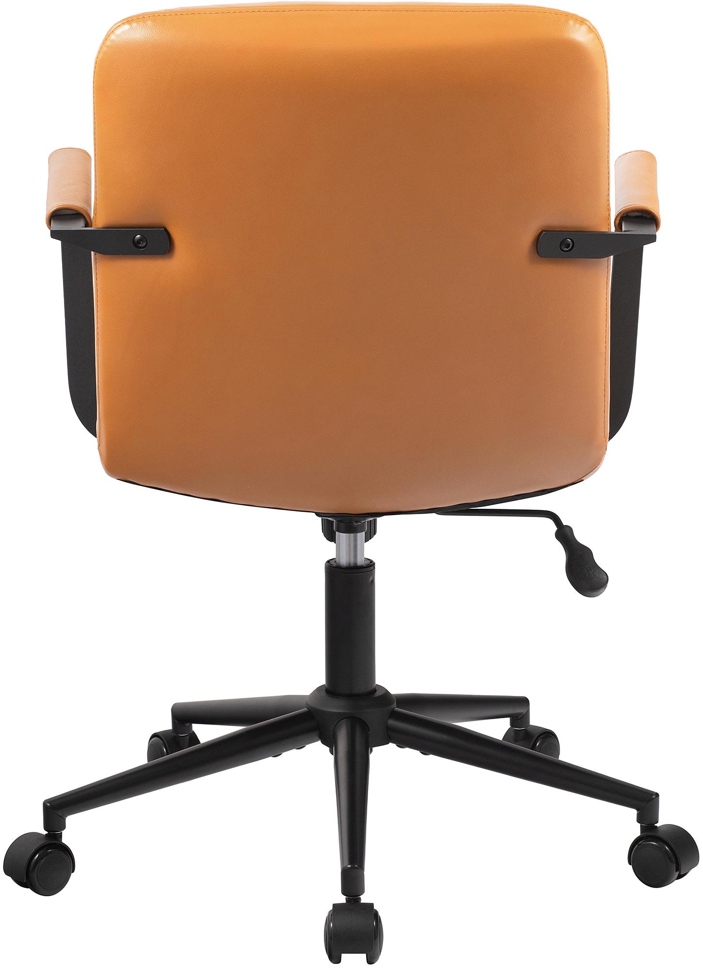 Bürostuhl Hilda Echtleder, braun