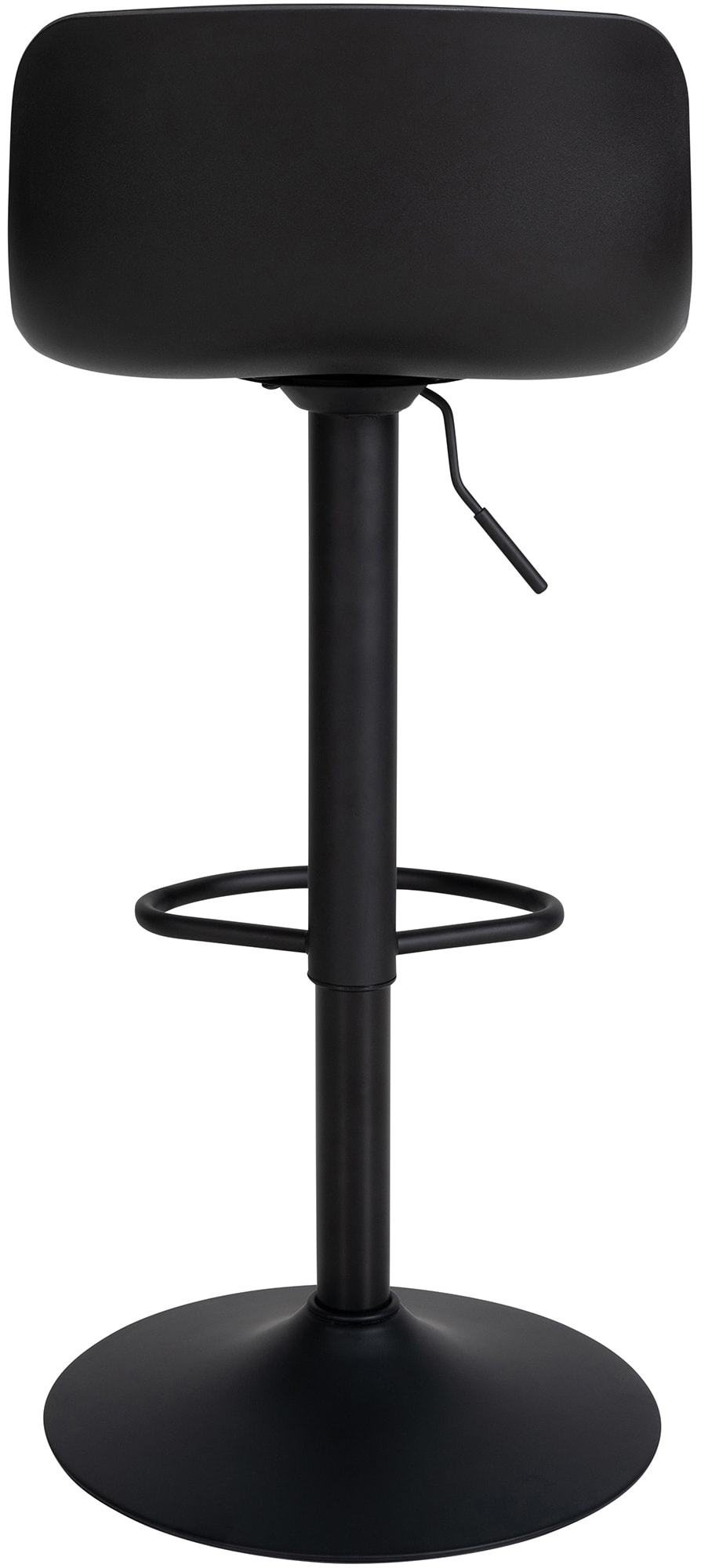 2er Set Barhocker Almada Kunstleder, schwarz