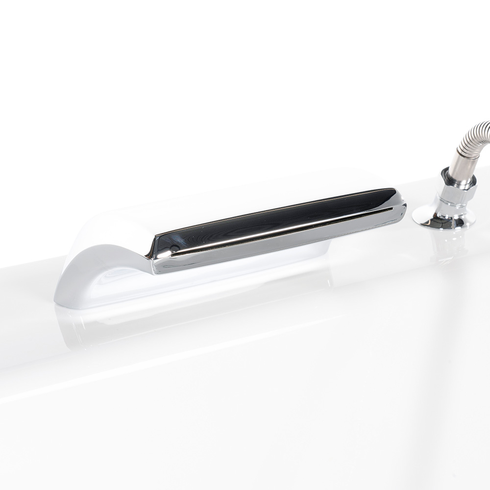 Whirlpool Badewanne mit Lichttherapie LAGUNA M - 180 x 90 cm