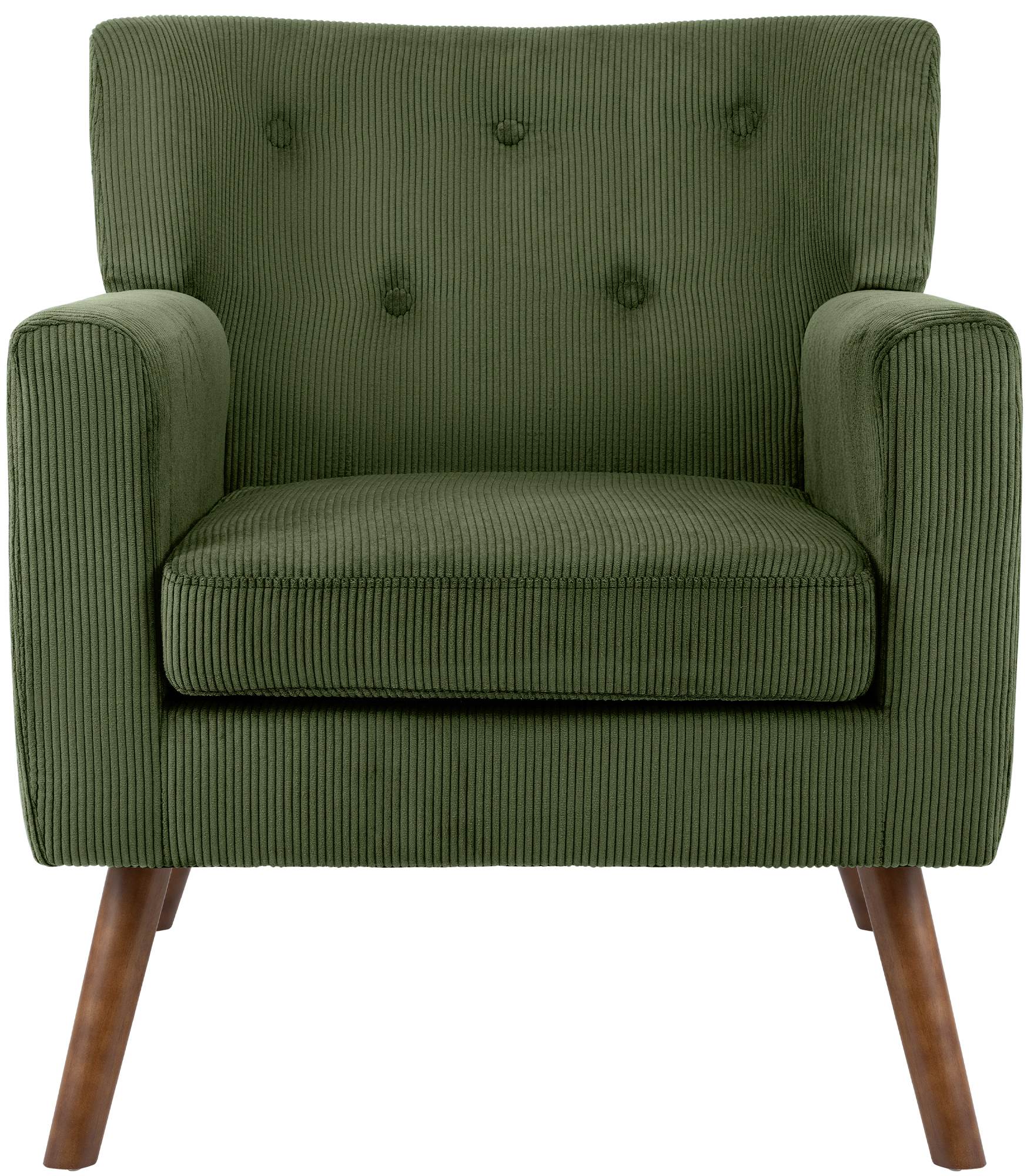 Sessel Kioni Cord, grün