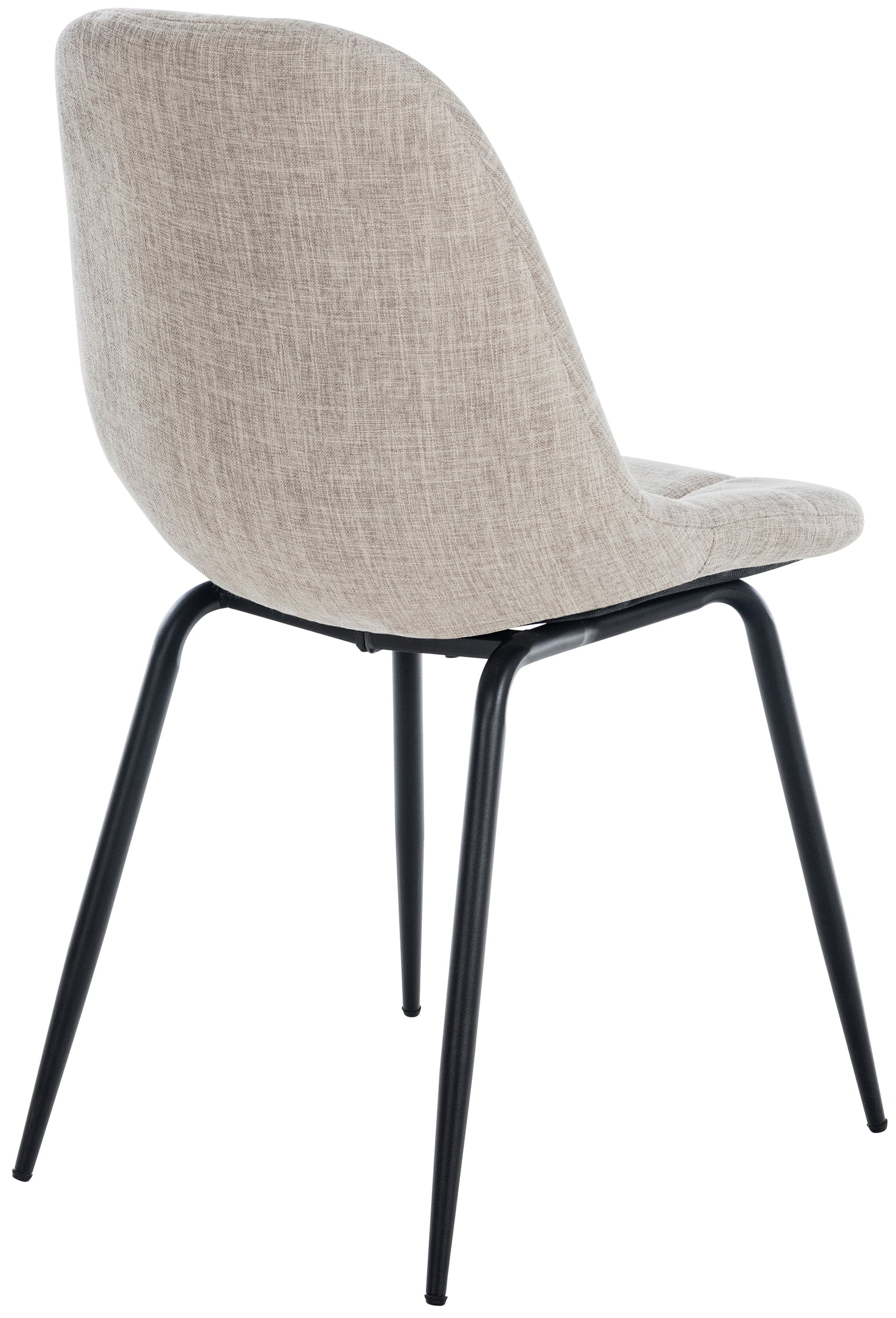 Stuhl Tom Stoff, creme