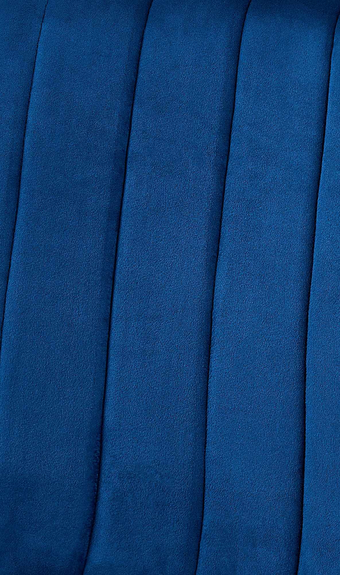 Stuhl Dijon Samt, blau