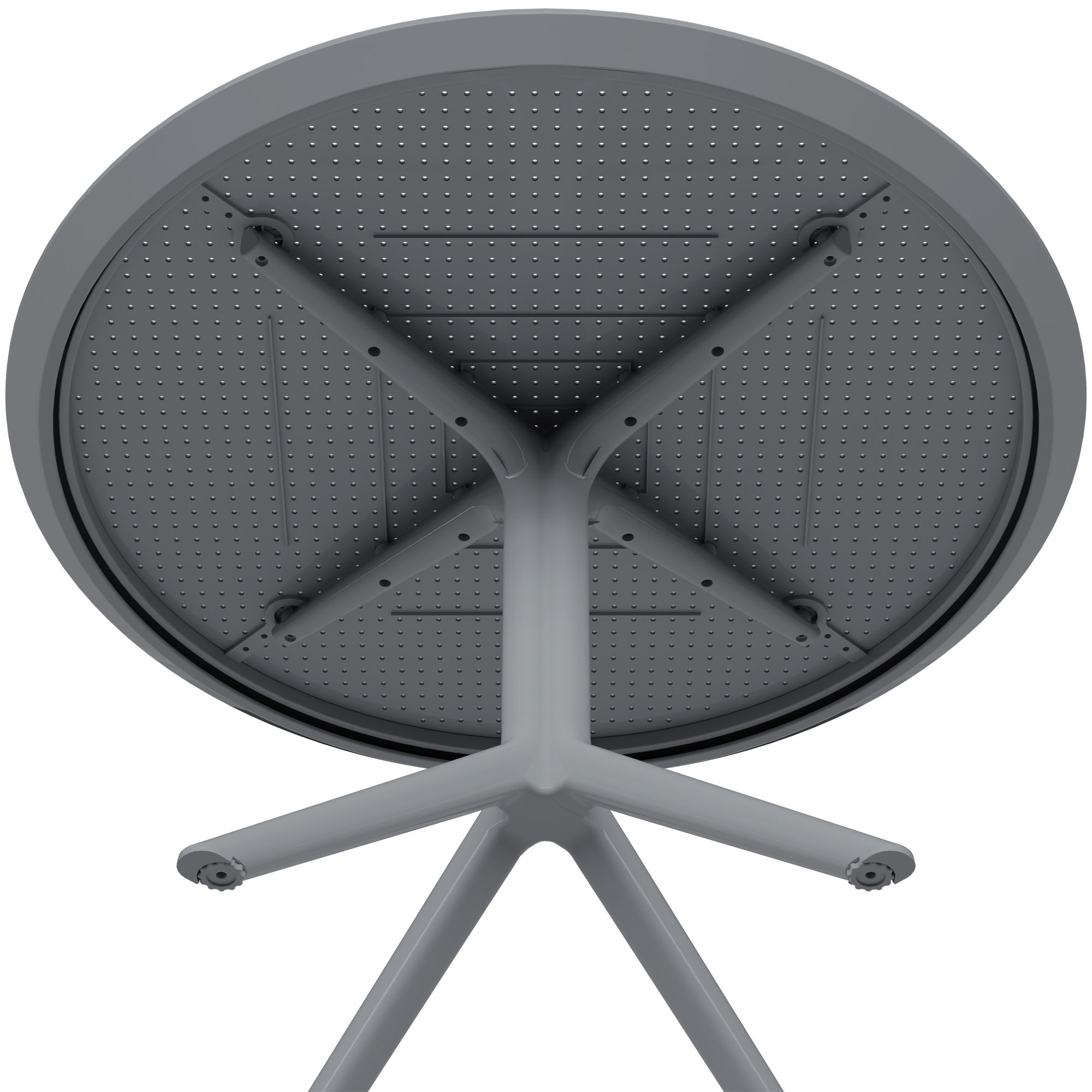 Tisch Sky rund 105 cm, dunkelgrau