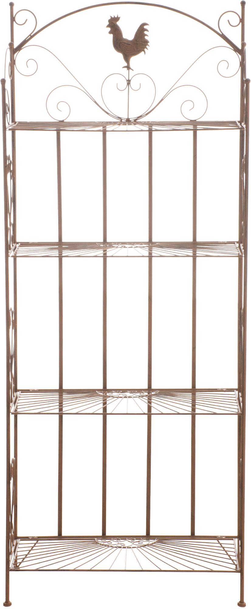 Standregal Mia, antik braun