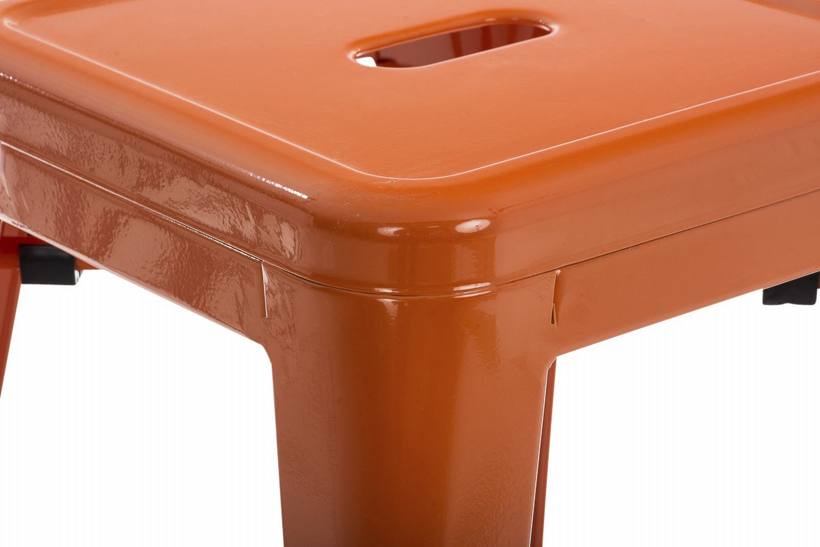 4er Set Hocker Armin, orange
