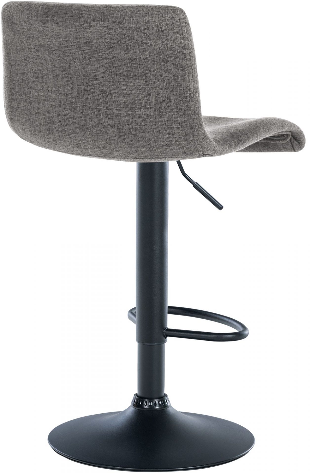 2er Set Barhocker Branford Stoff, hellgrau