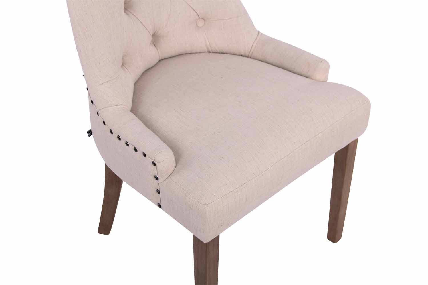 Esszimmerstuhl Aberdeen Stoff antik-hell, creme