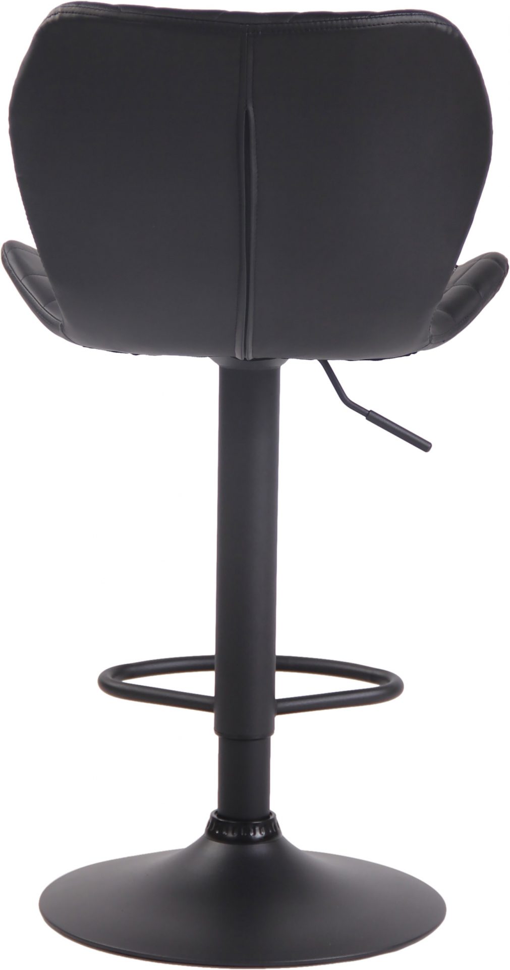 Barhocker Cork Kunstleder schwarz, schwarz