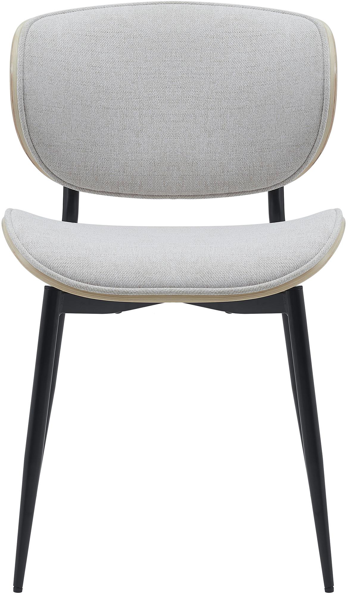 Besucherstuhl Enid Stoff, natura/creme