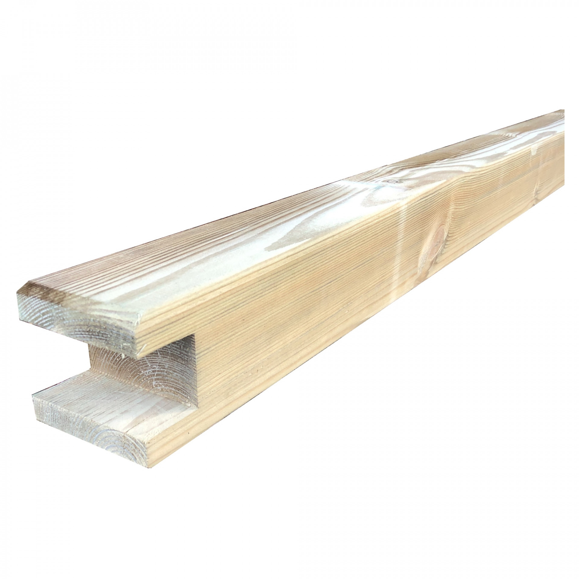 Pfosten für Pergola, GESCHLITZT, 9 x 9 x 240 cm, kdi-grün