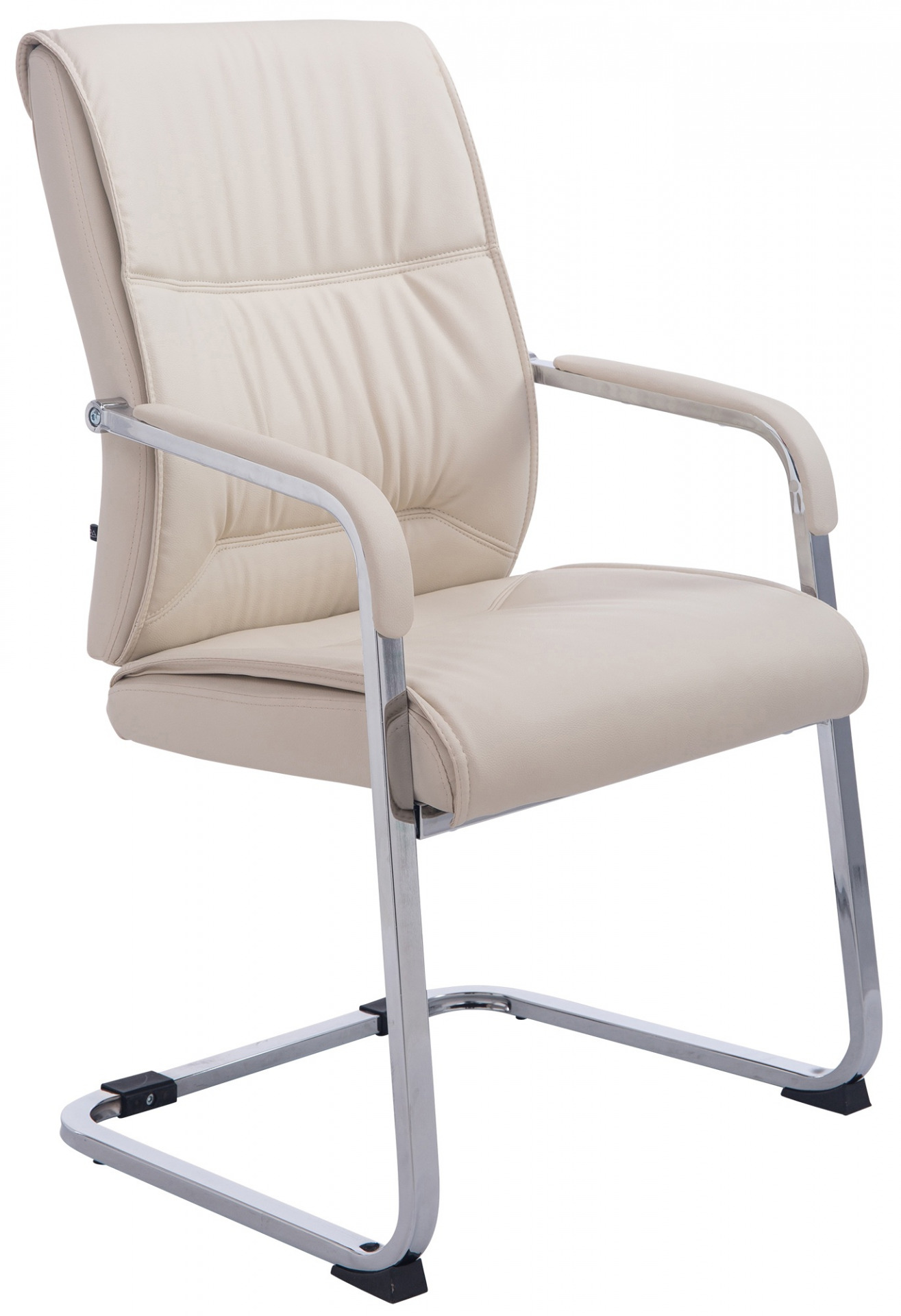 XL Besucherstuhl Anubis, creme