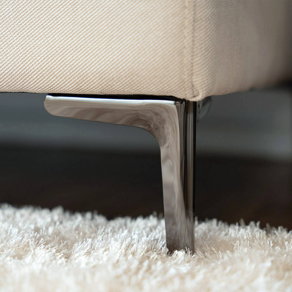 Ecksofa TORINO - 344 x 178 cm Beige Links