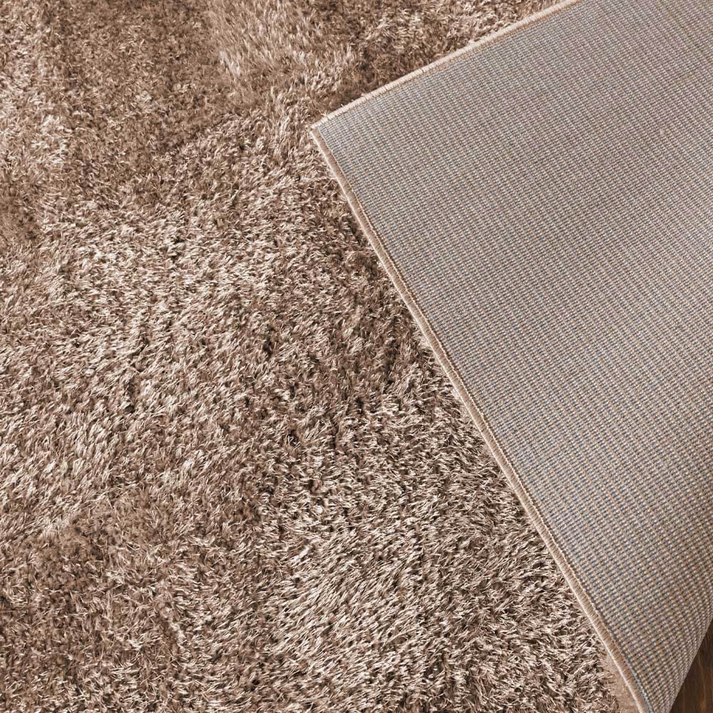 Hochflor Teppich SOFI - 110 x 60 cm Braun