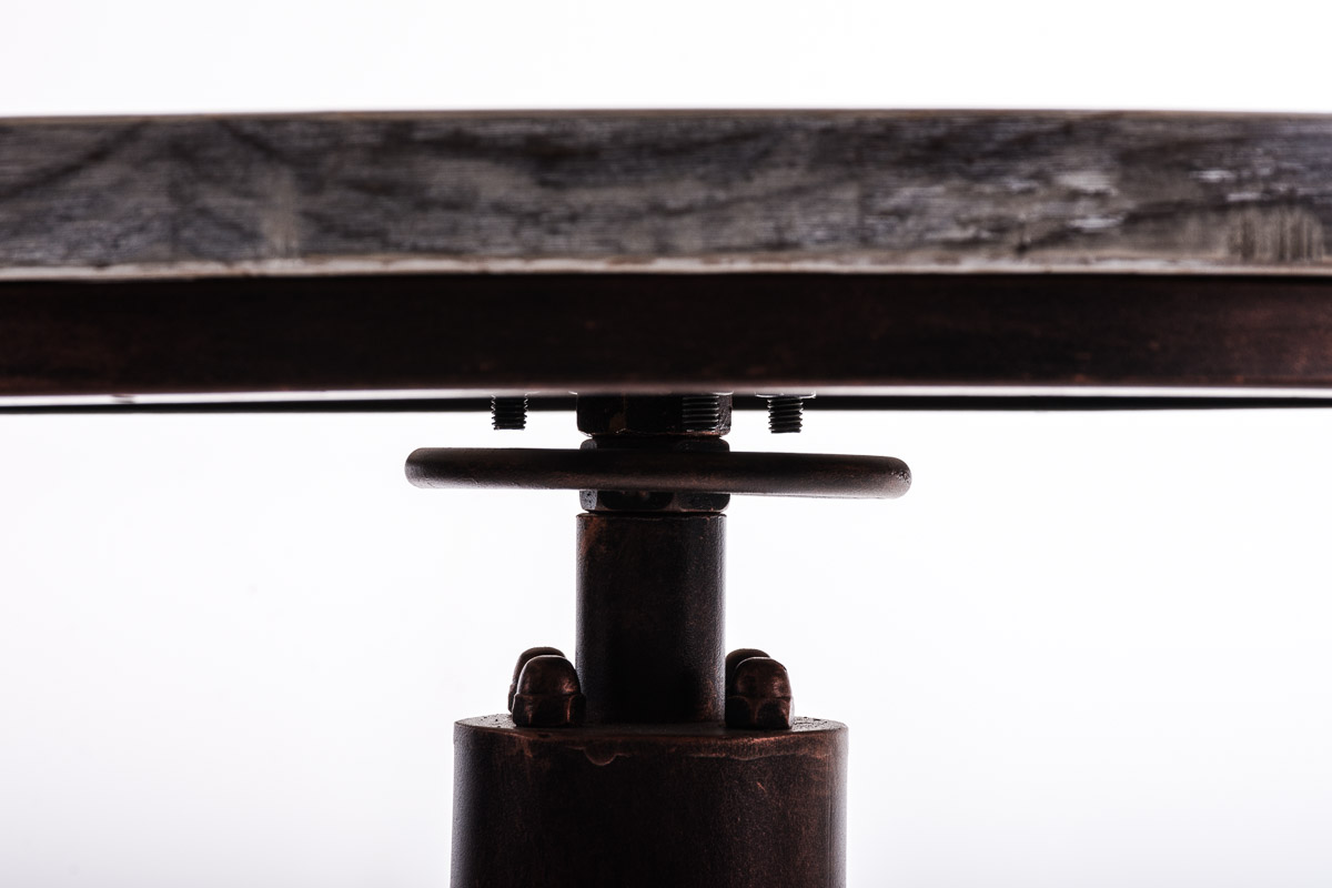 Stehtisch Lumos, Holz, bronze