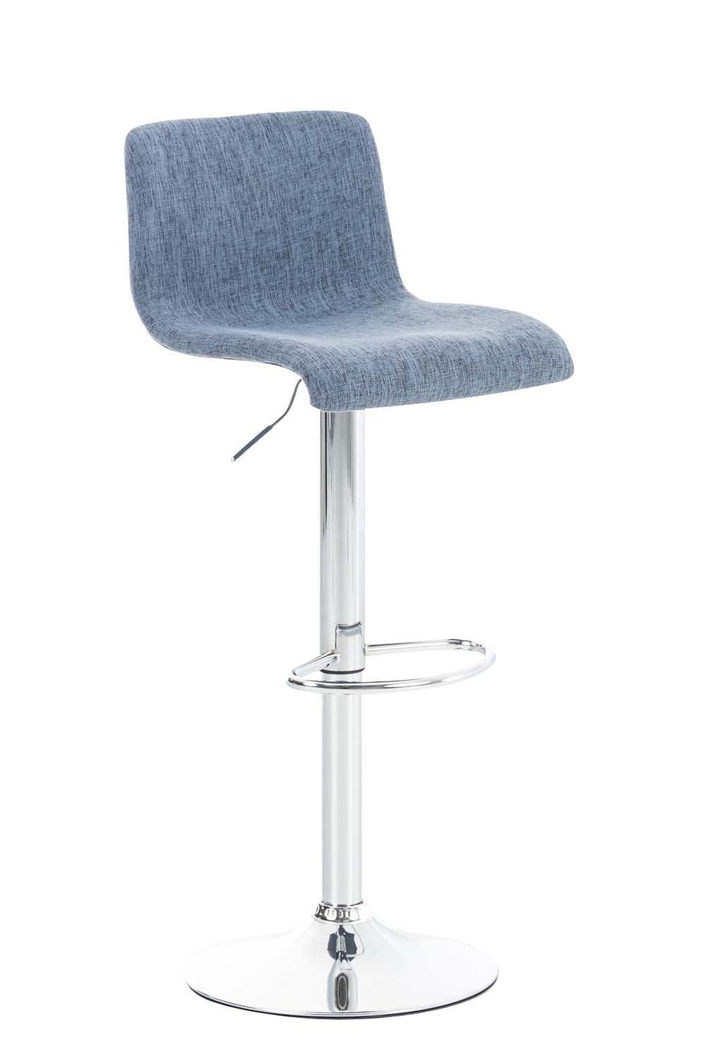 Barhocker Hoover Stoff C, blau