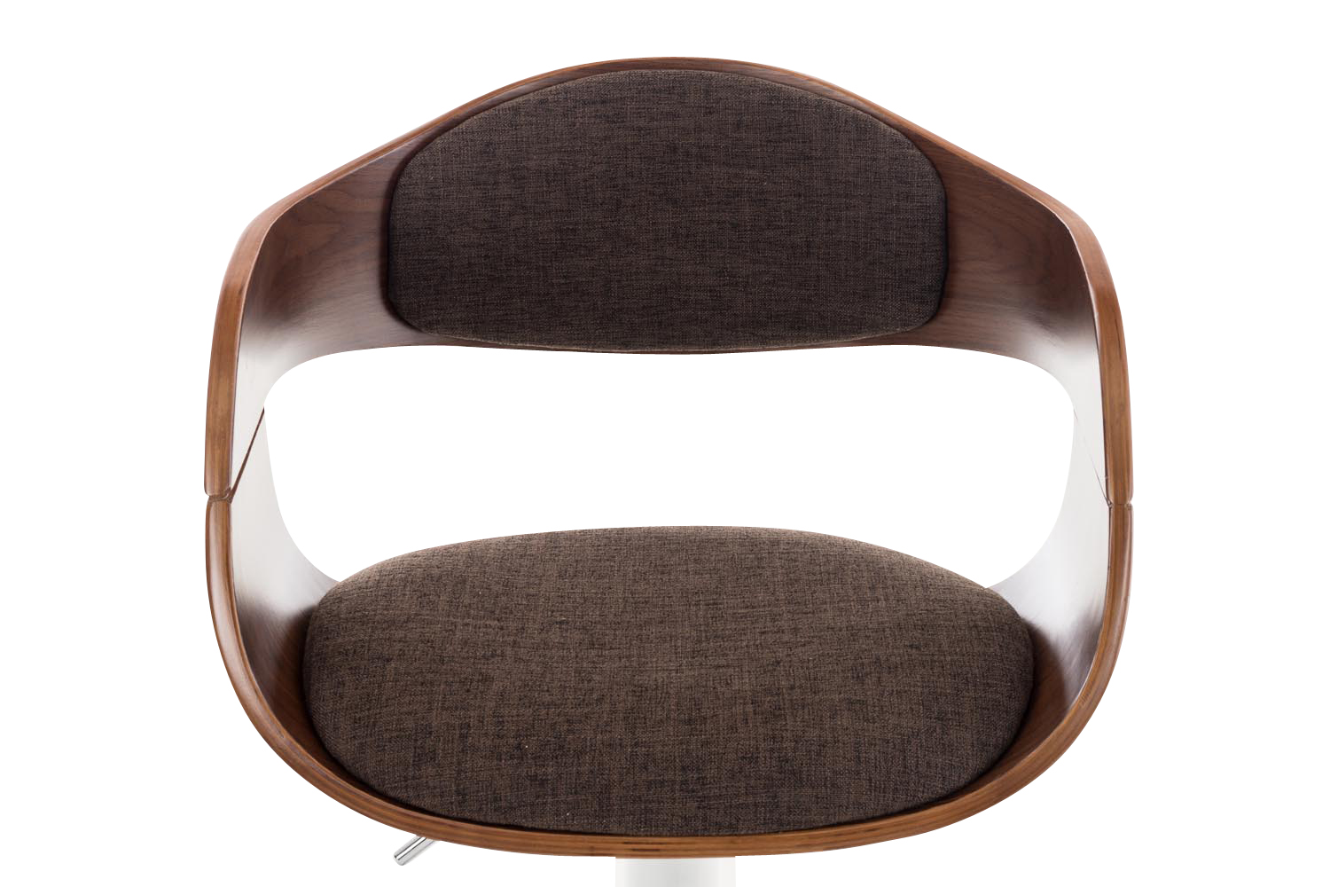 Barhocker Kingston C Stoff, walnuss/braun