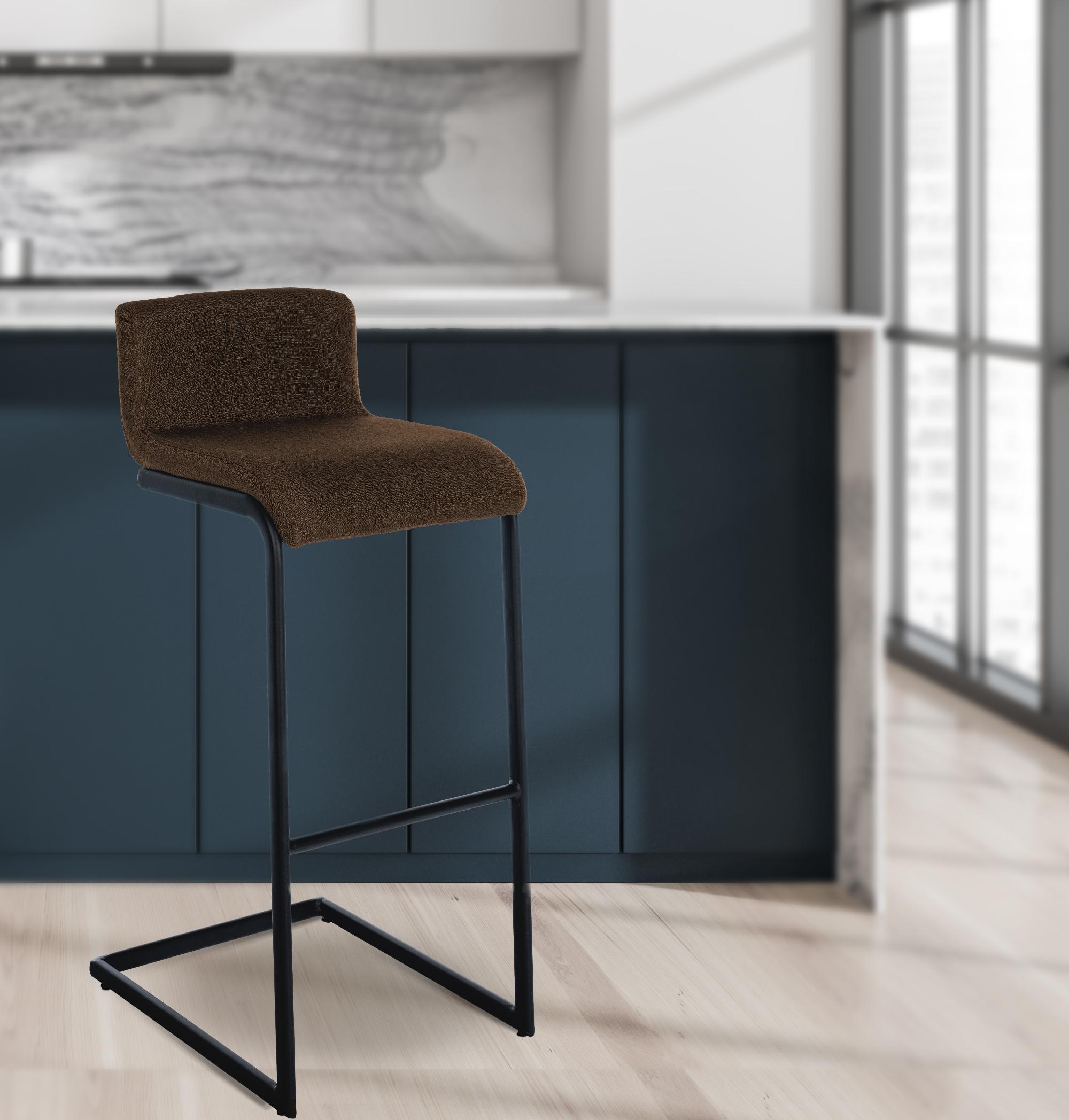 Barhocker Newport Stoff B, braun