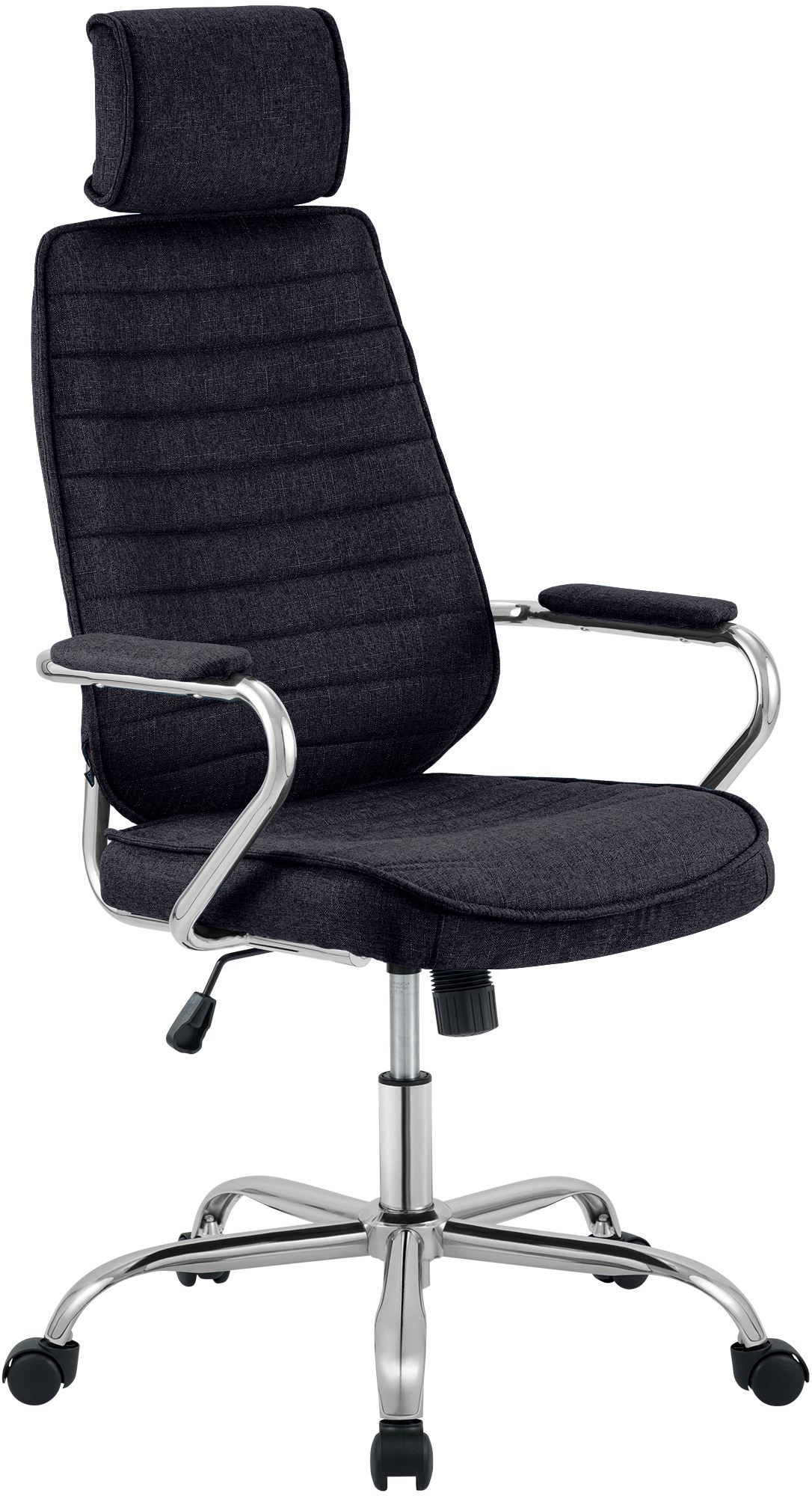 Bürostuhl Rako Stoff, schwarz