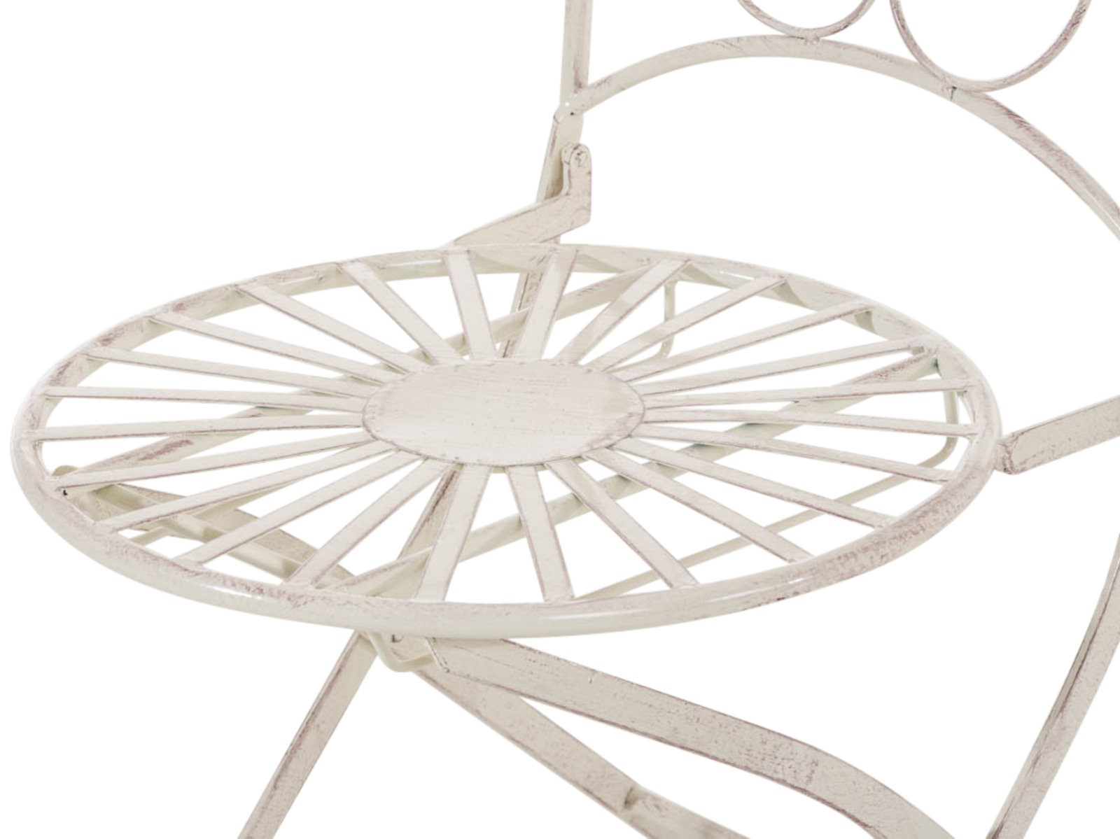 2er Set Stühle Indra, antik-creme