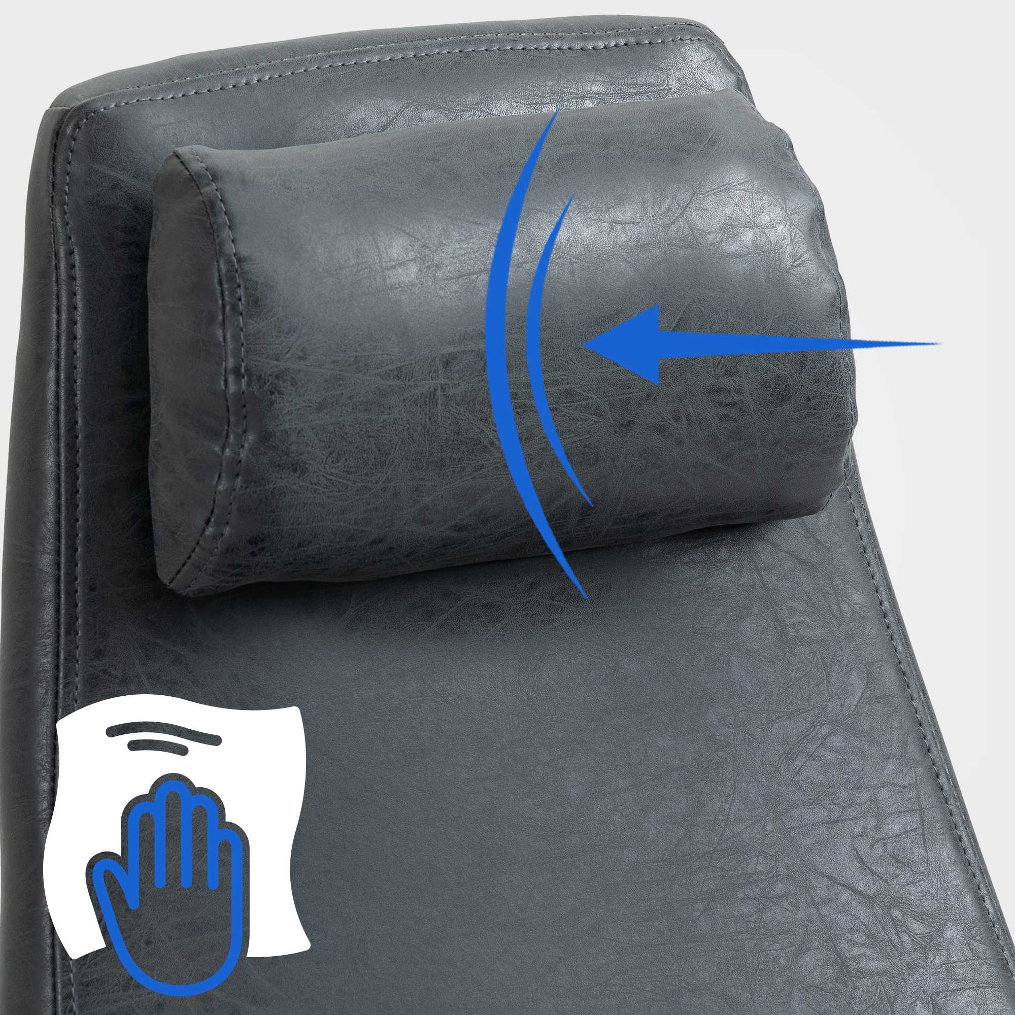 Bürostuhl Pocatello, antik schwarz