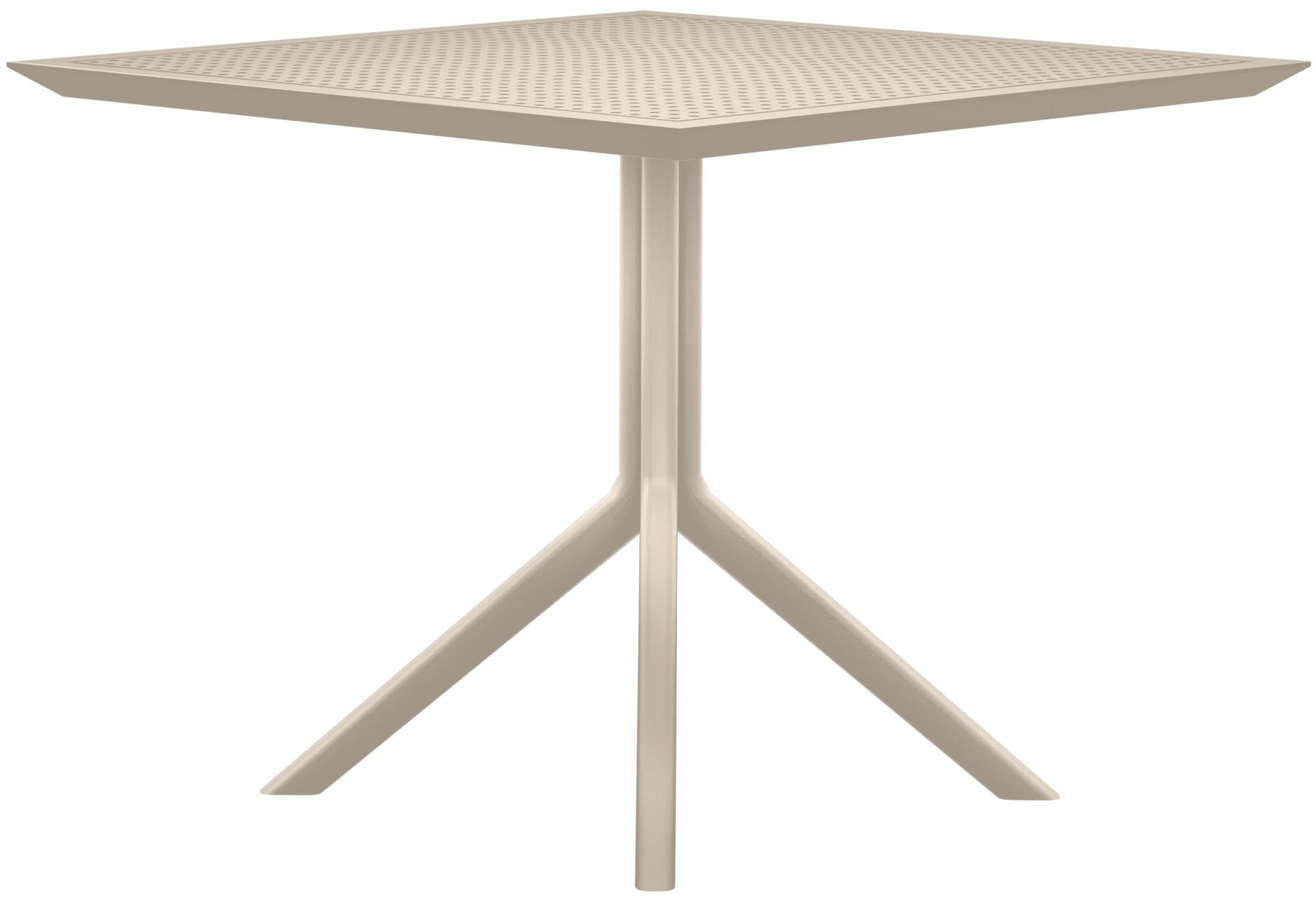 Tisch Sky 80 cm, taupe