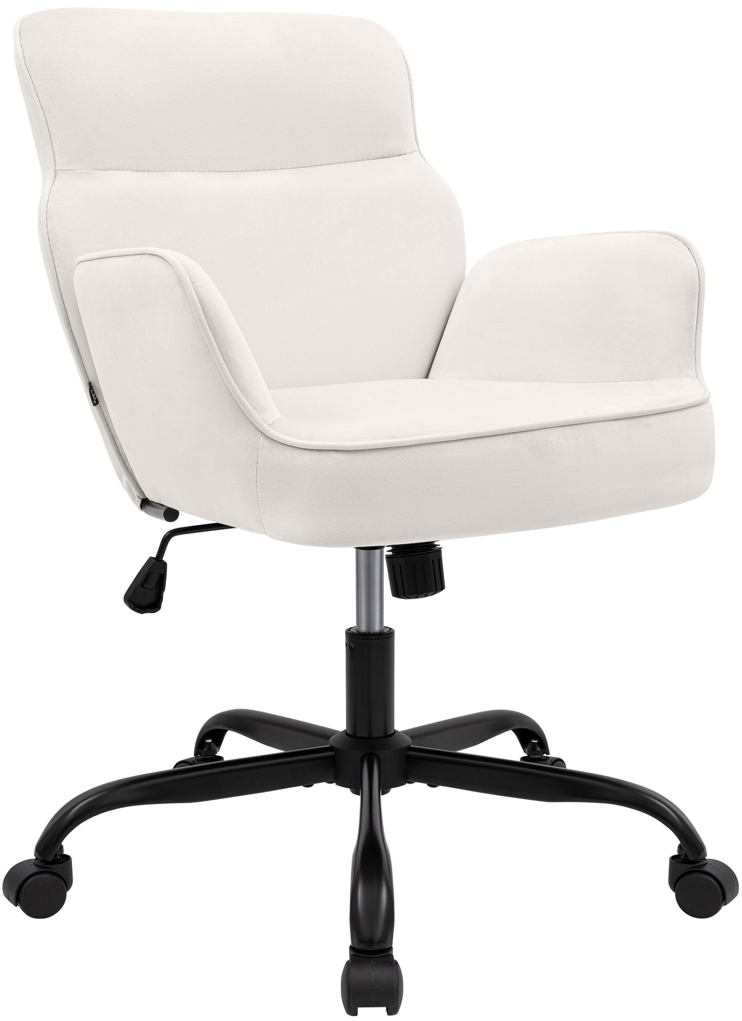 Bürostuhl Amado Samt, creme