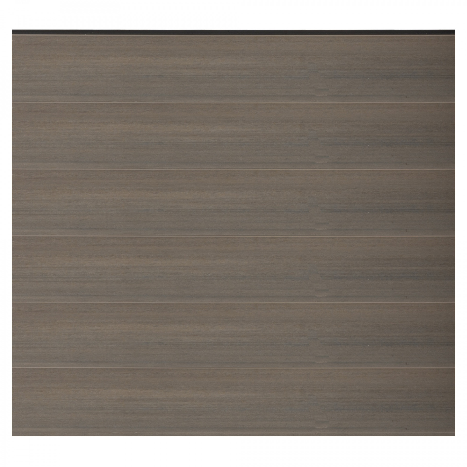 ELZE-Serie Zaunset, WPC-Steckzaunsystem, 1790 x 1760 mm, GRAU-coextrudiert, 6 Zaunlamellen