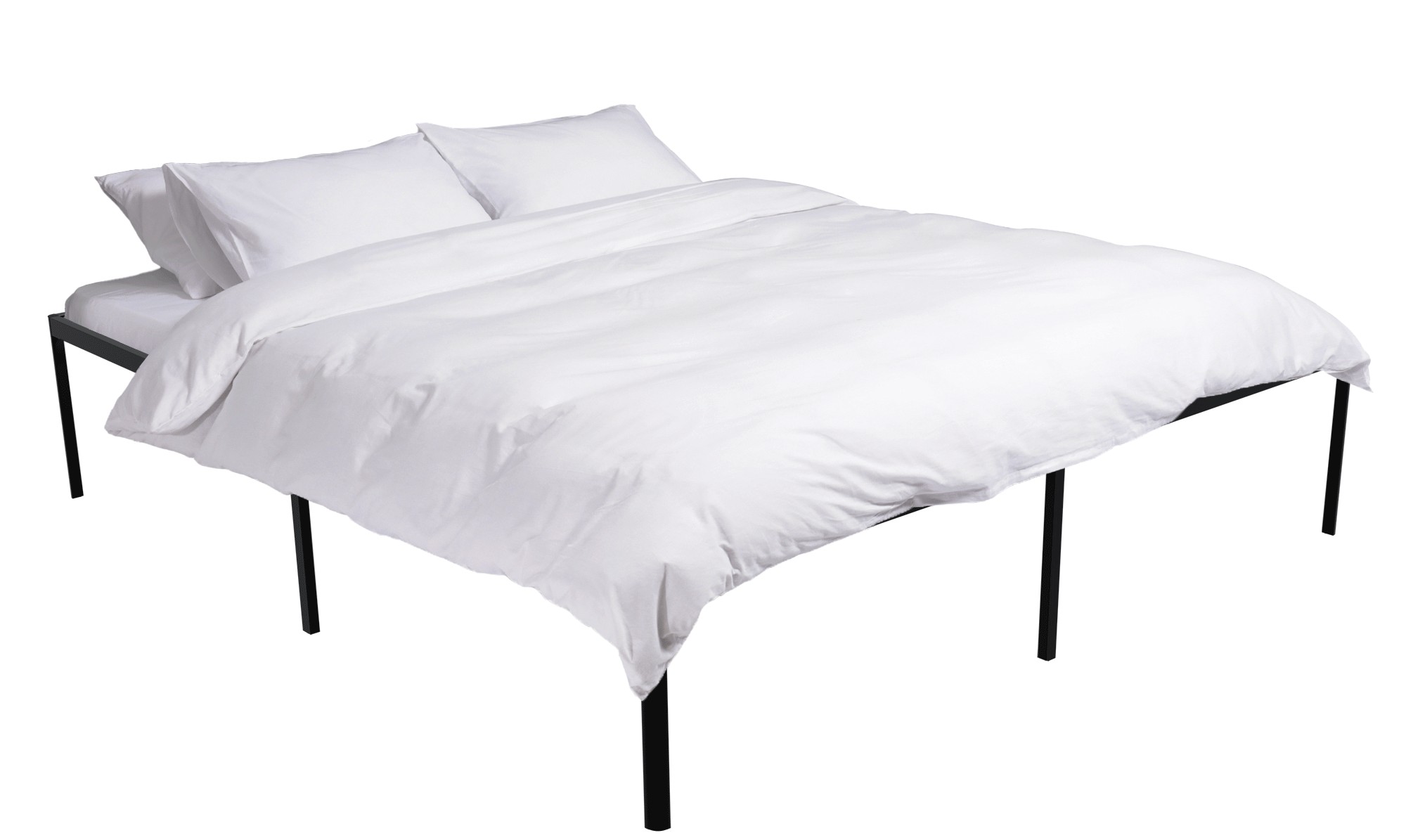 Metallbett Hamlin 200x180x41 cm, schwarz