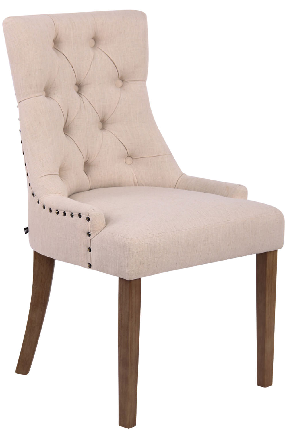 Esszimmerstuhl Aberdeen Stoff antik-hell, creme