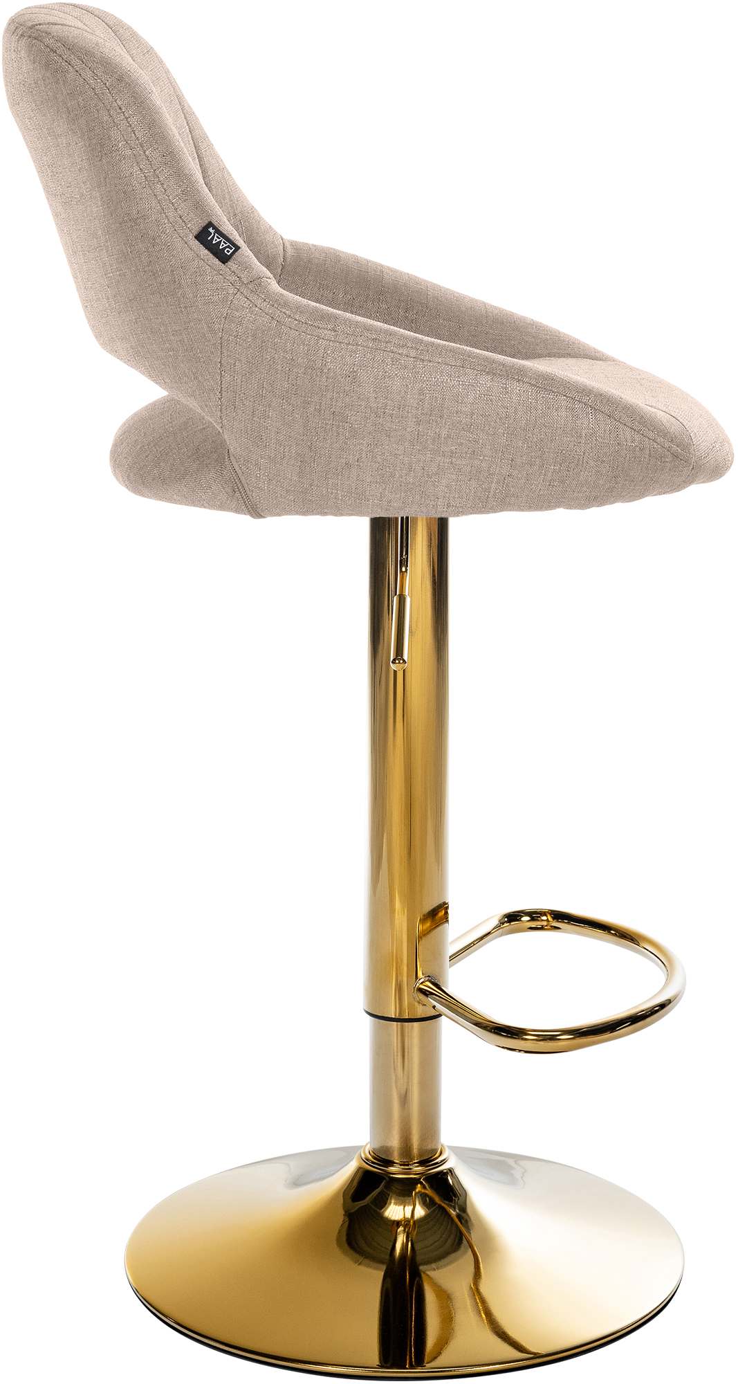 2er Set Barhocker Milet Stoff G, taupe