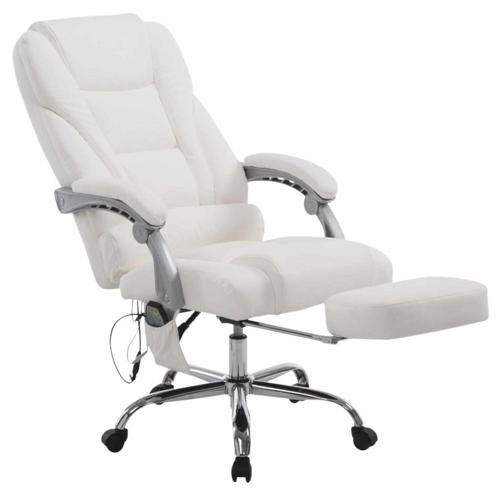 Bürostuhl Pacific mit Massagefunktion, weiß
