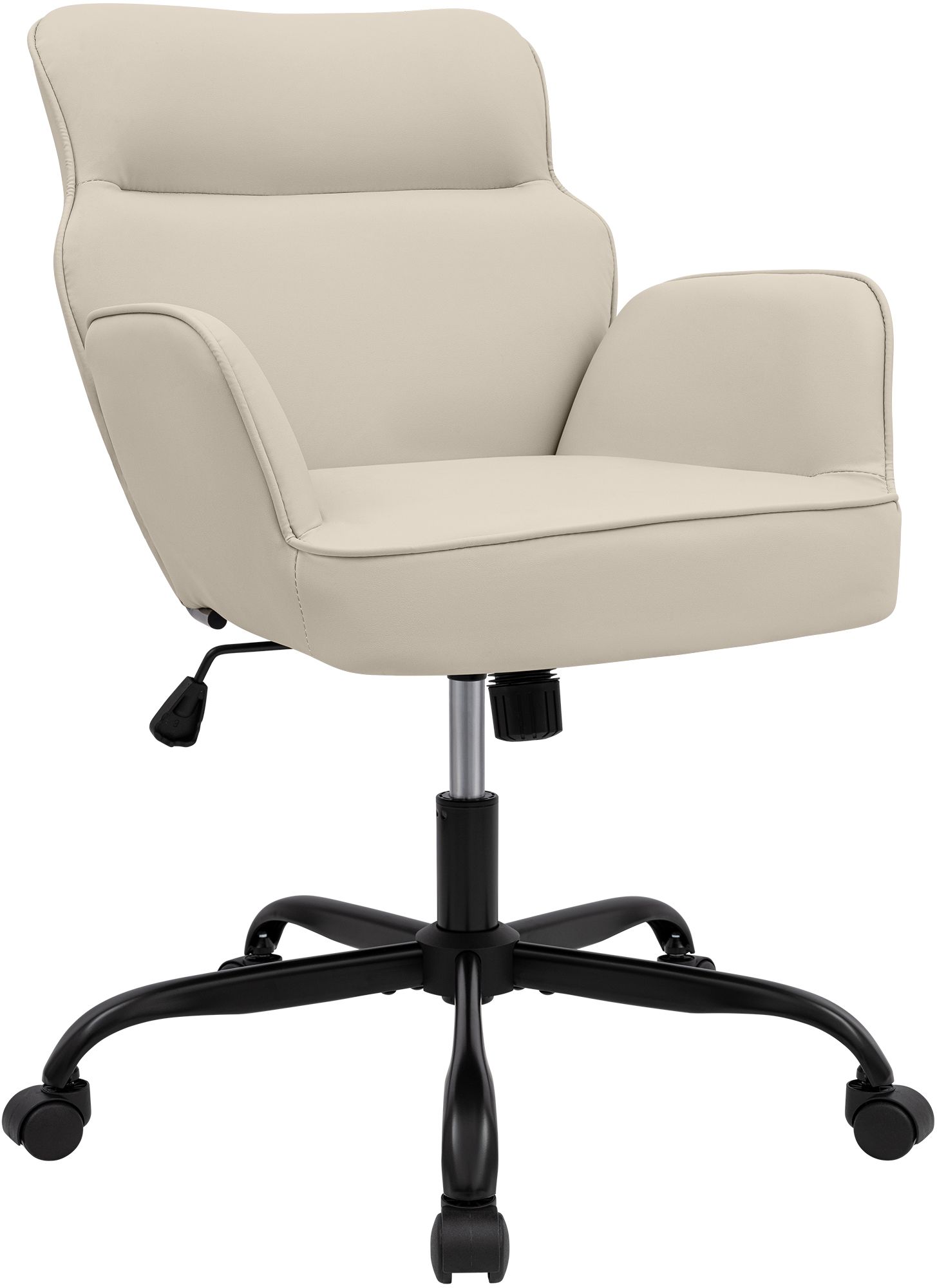Bürostuhl Amado Kunstleder, creme