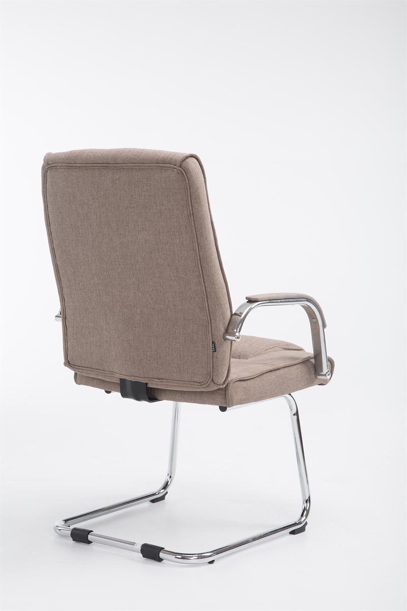 Besucherstuhl Attila Stoff, taupe