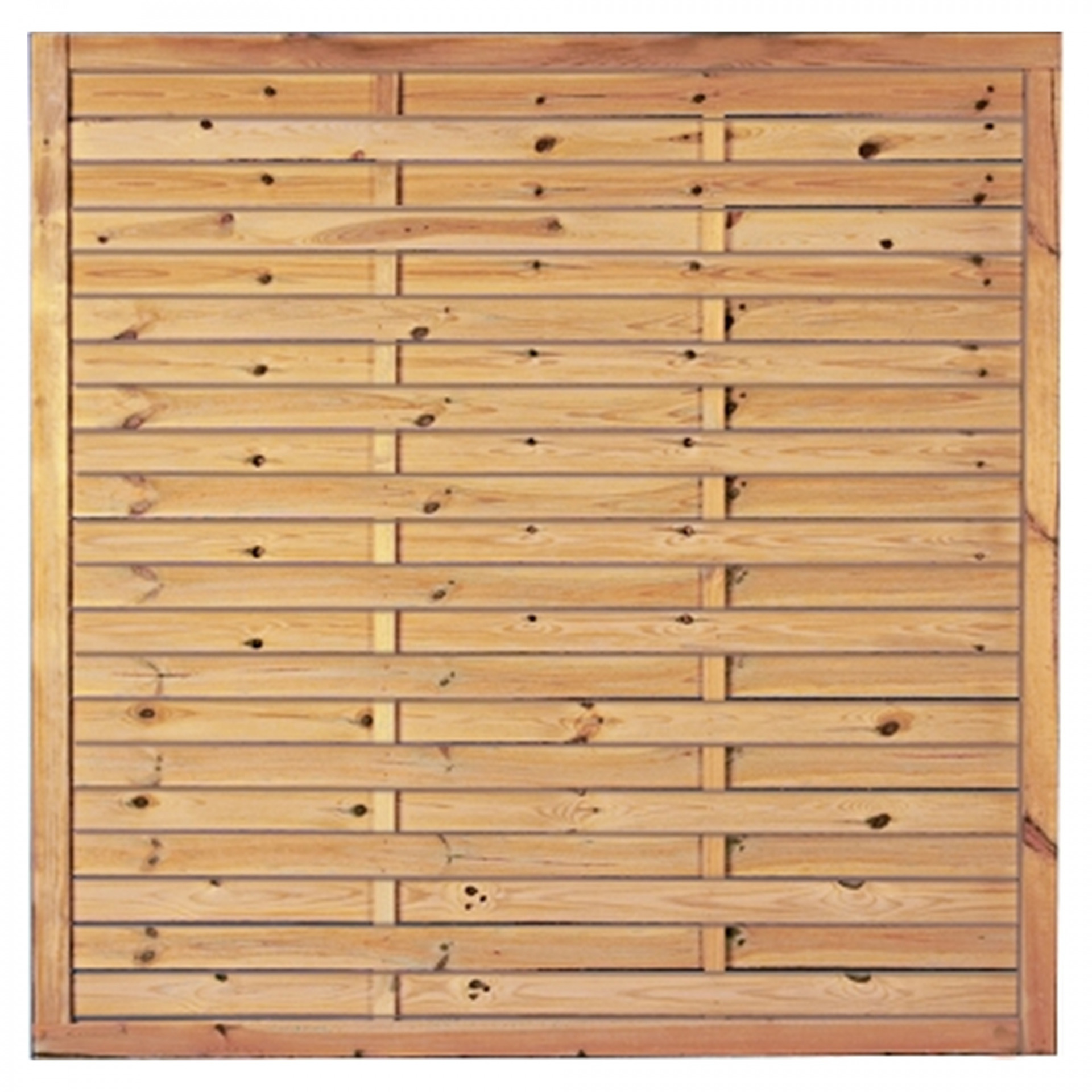 Lamellenzaun 150 x 150 cm, Rahmen 34/54 mm, kdi grün