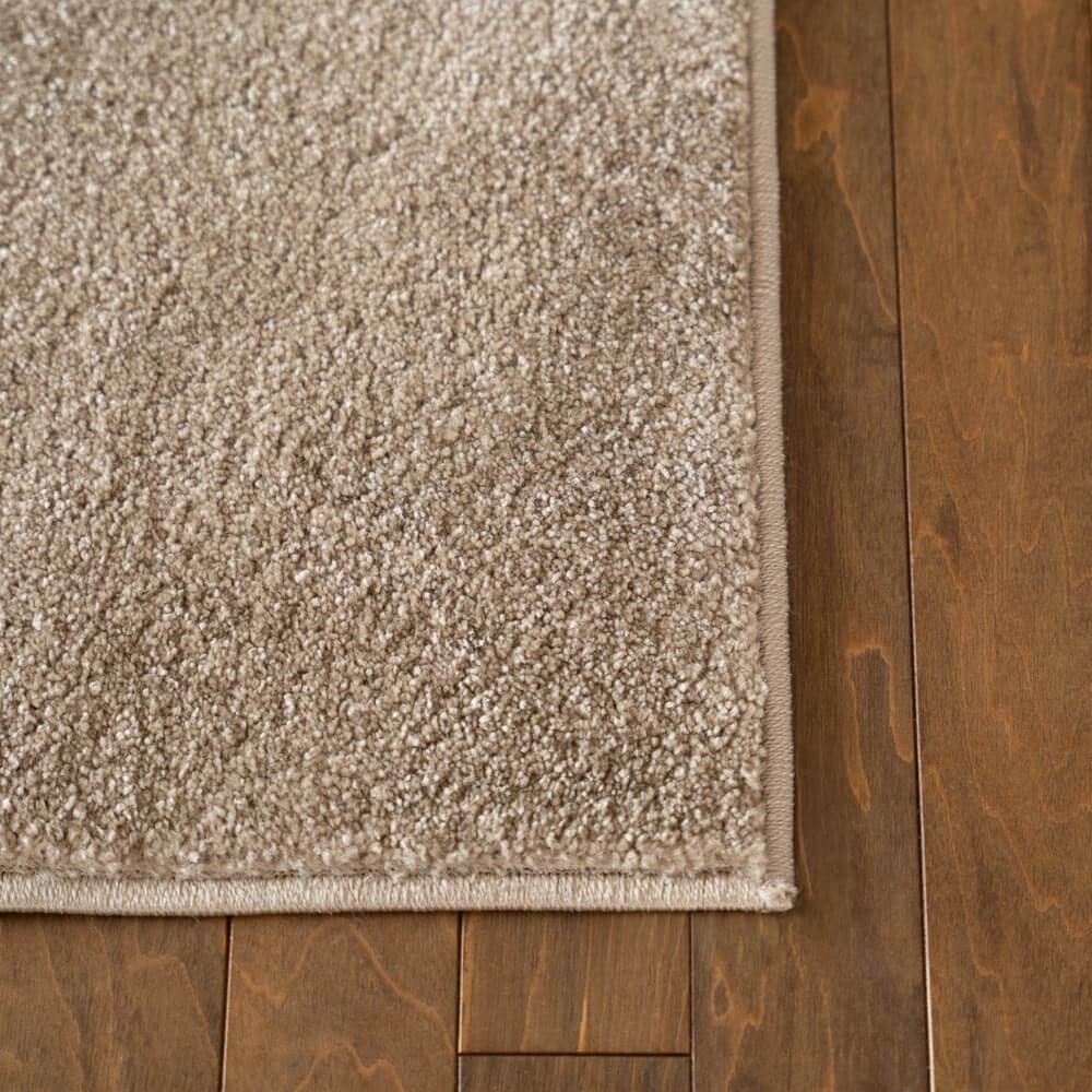 Kurzflor Teppich FOFI - 200 x 140 cm Creme