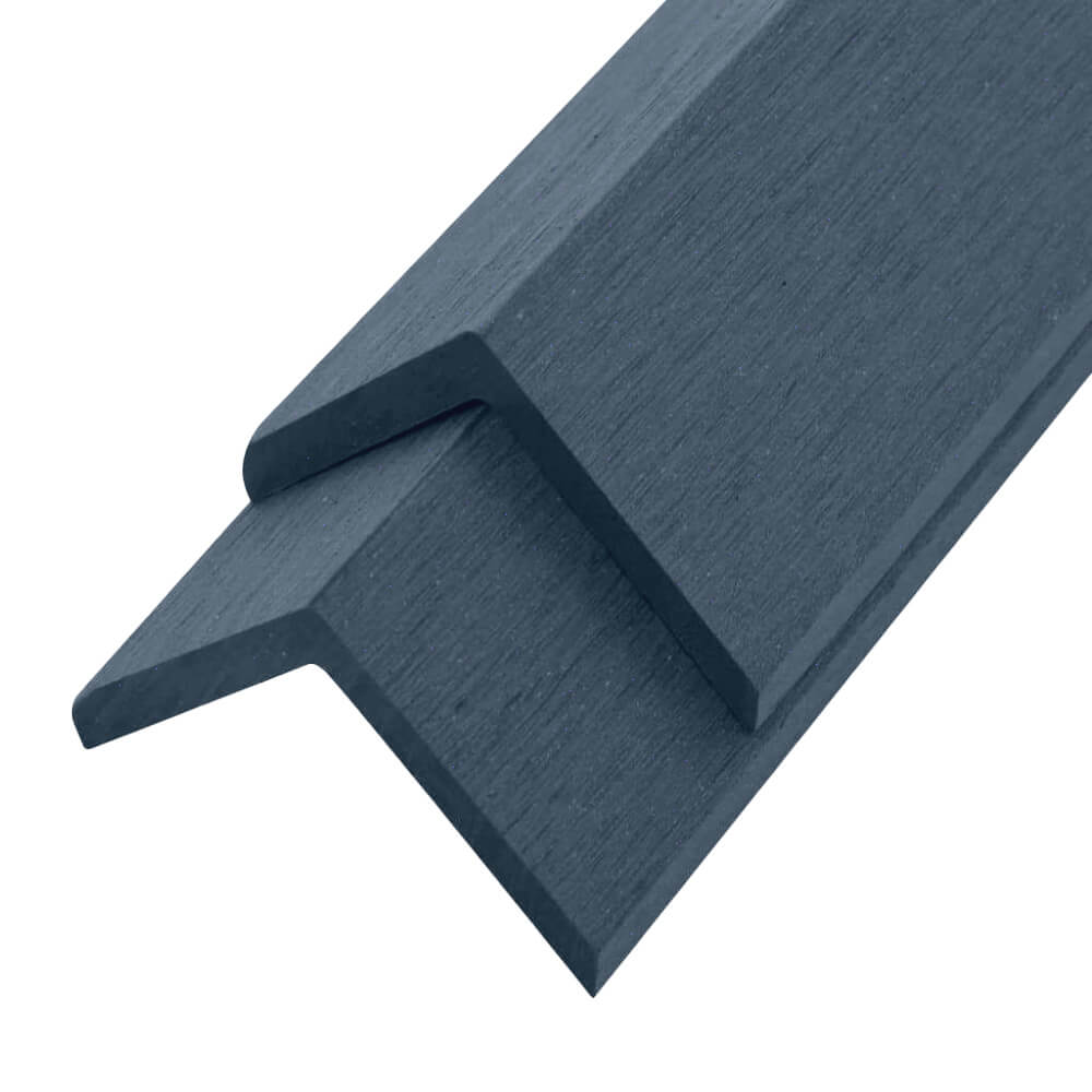 WPC Abschlussleiste FINEA - 110 x 4,5 cm 10er Set Anthrazit