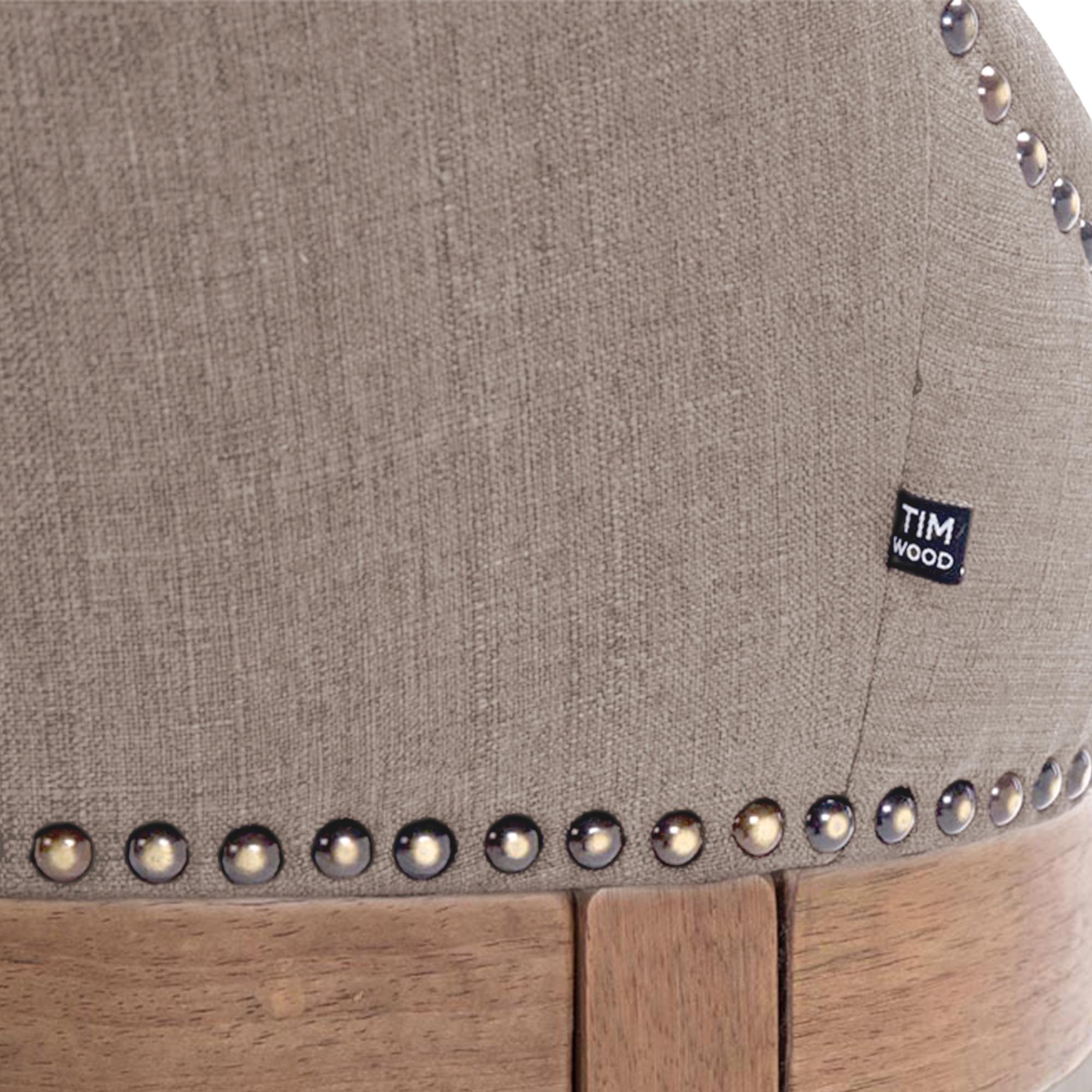 Barhocker Lakewood Stoff, Antik-hell, taupe
