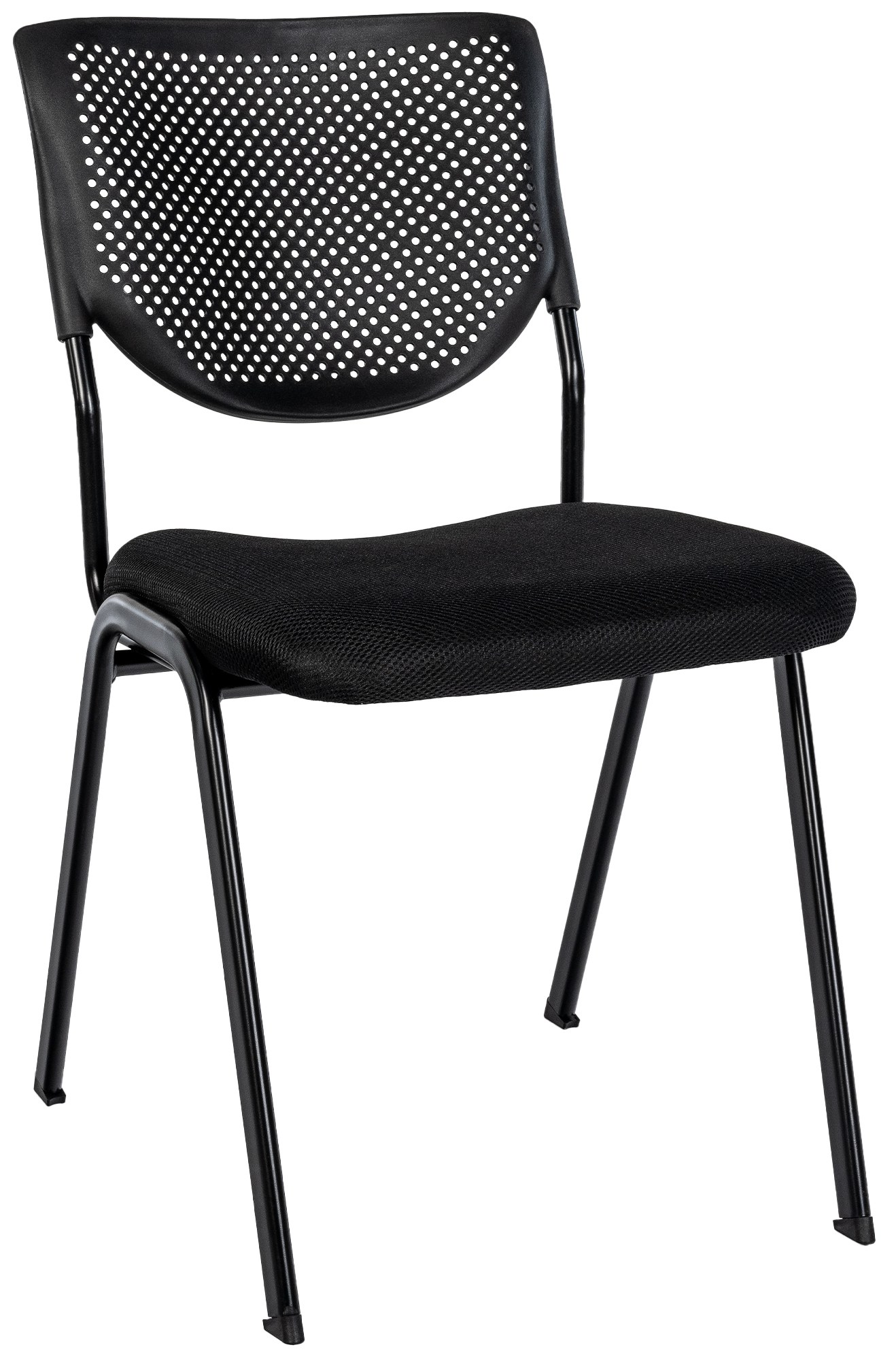 Stuhl Kaber, schwarz/schwarz