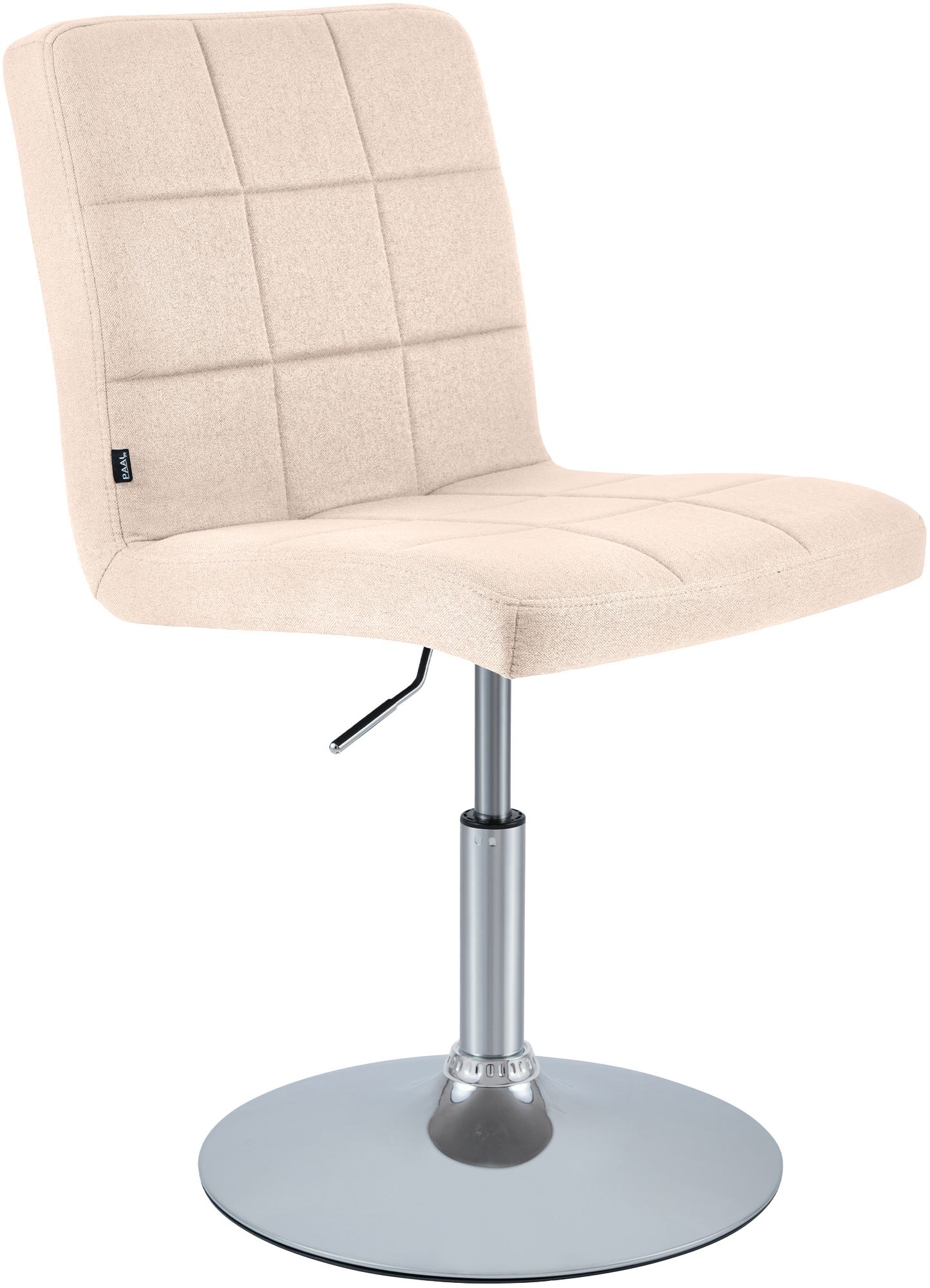 Stuhl Ricky Stoff, creme