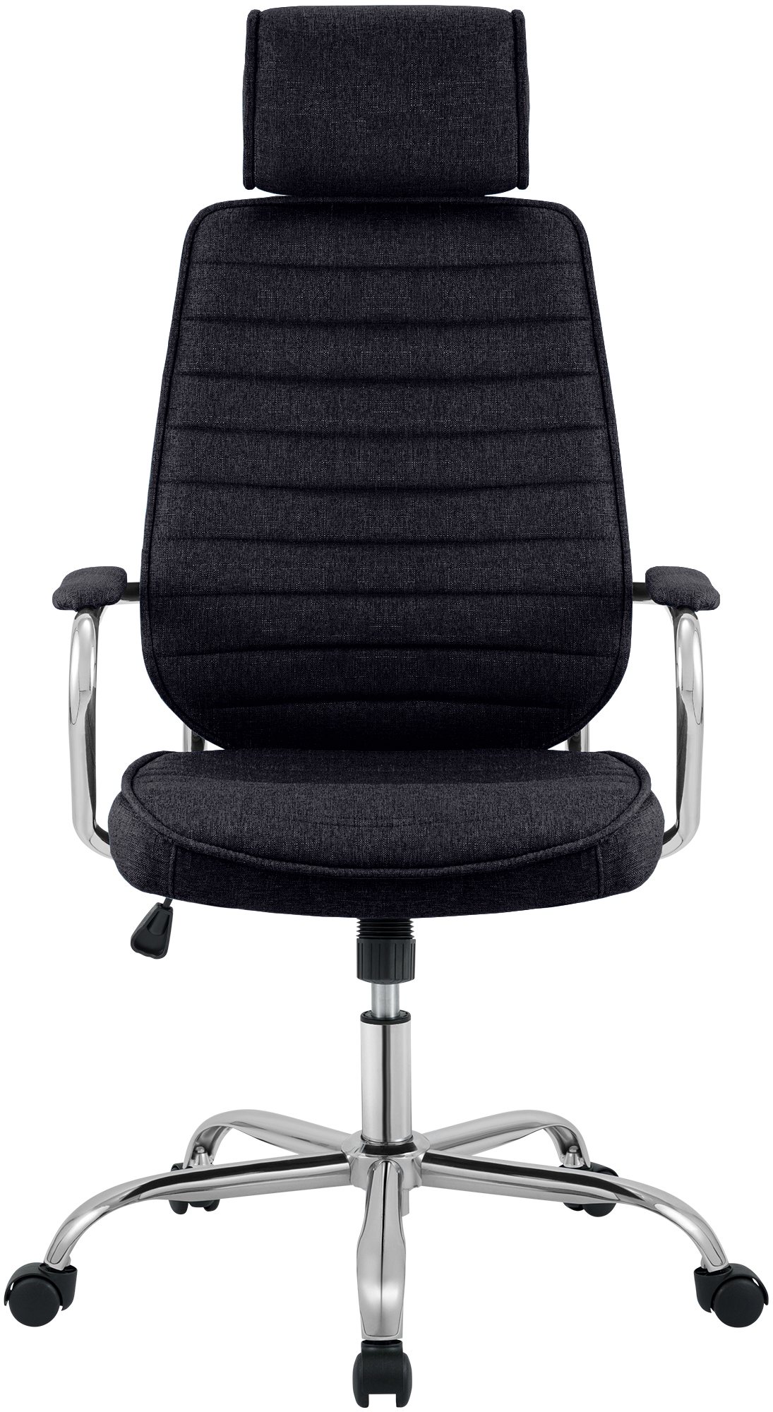 Bürostuhl Rako Stoff, schwarz