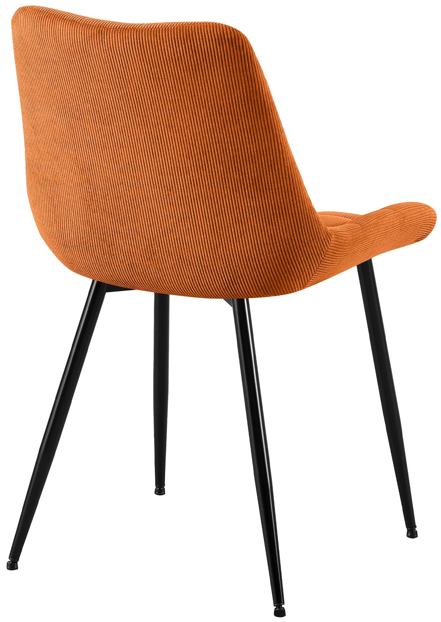 Esszimmerstuhl Sardna Cord, orange