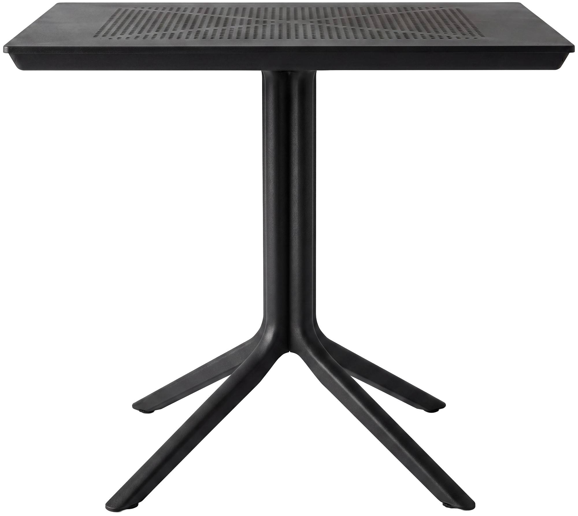 Tisch Lenval 80x80 cm, schwarz