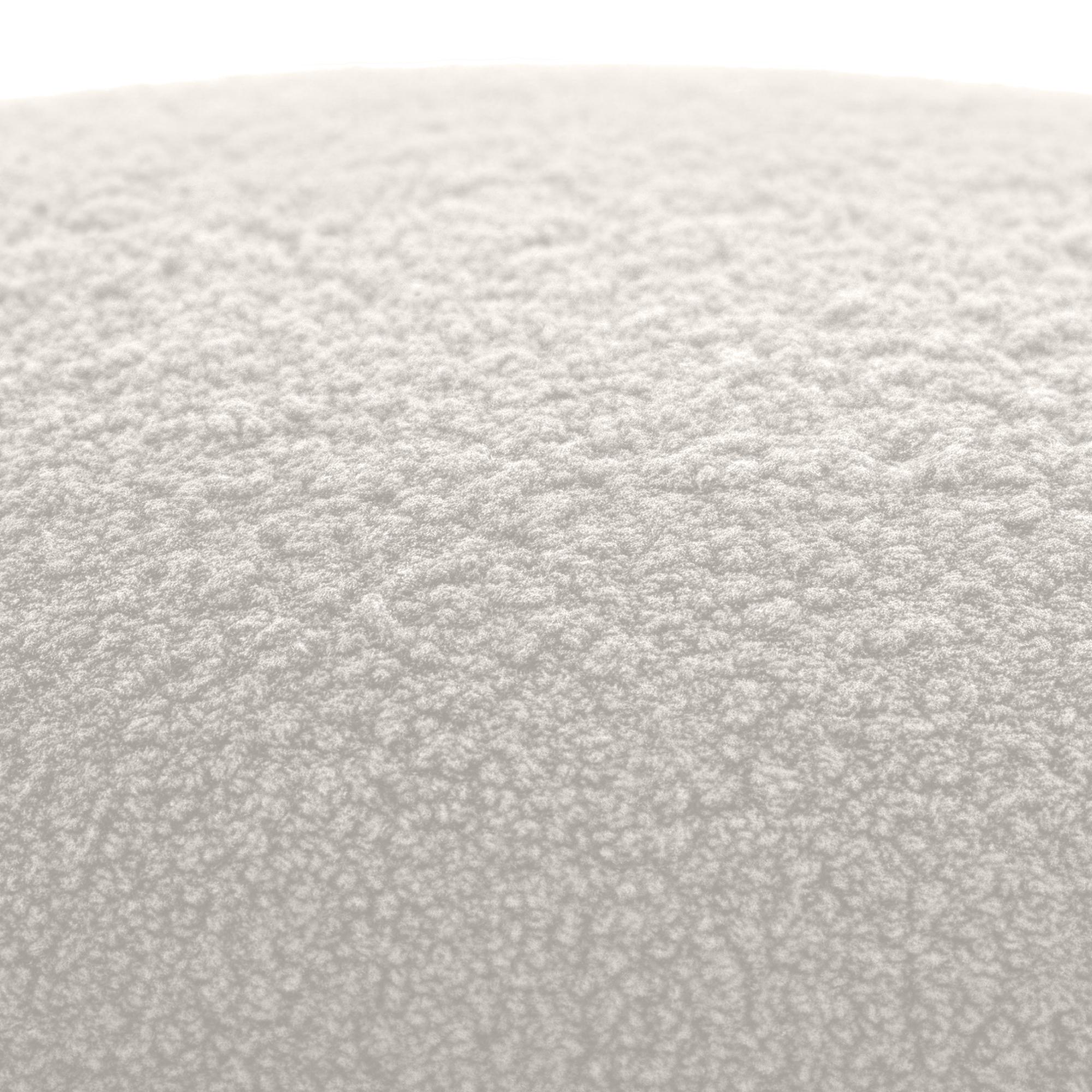 Sitzhocker Alfrisa Teddy, creme