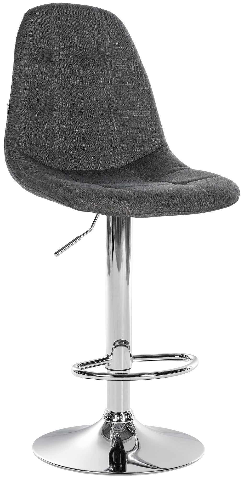 Barhocker Elmore Stoff C, dunkelgrau