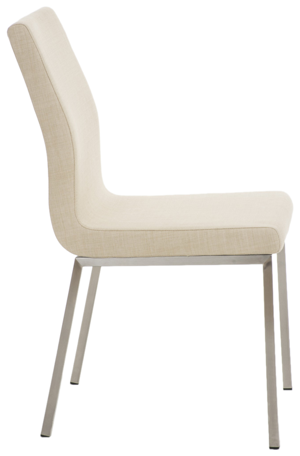 2er Set Esszimmerstühle Colmar Stoff, creme