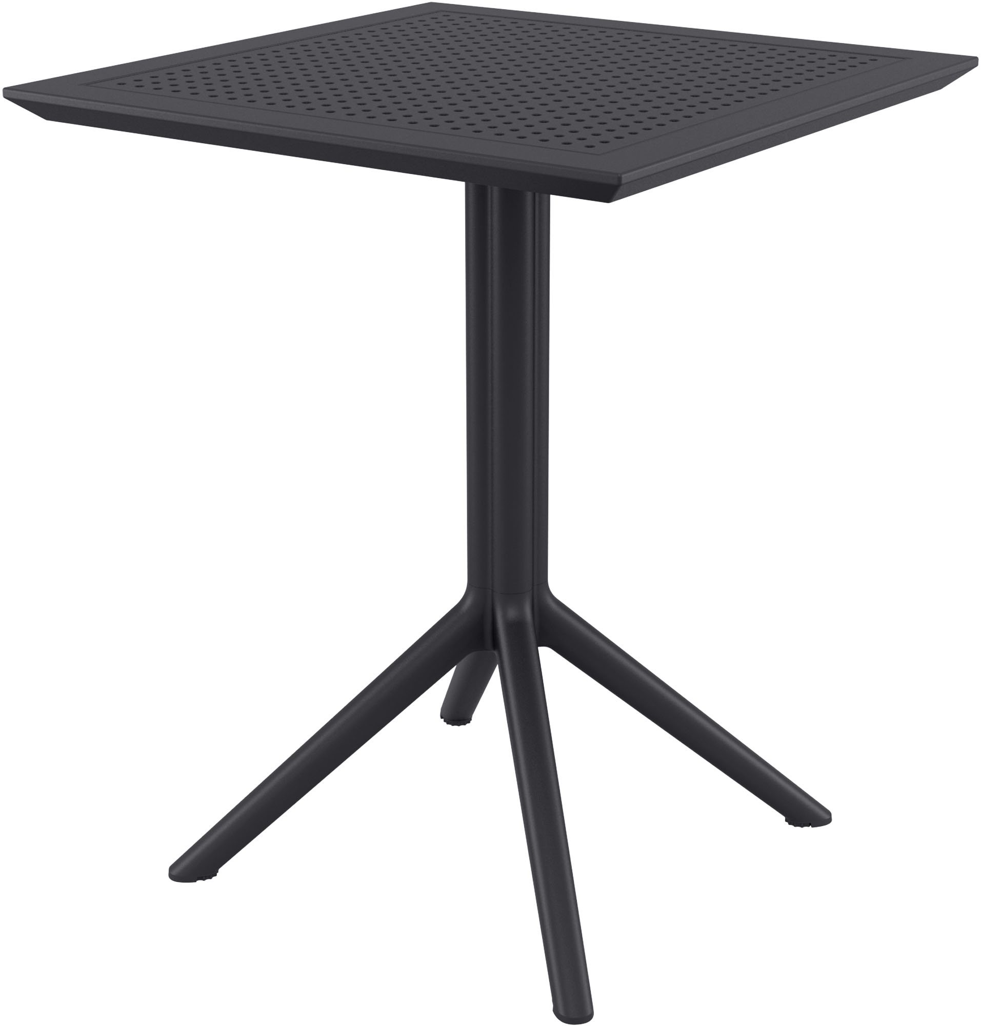 Klapptisch Sky eckig, schwarz