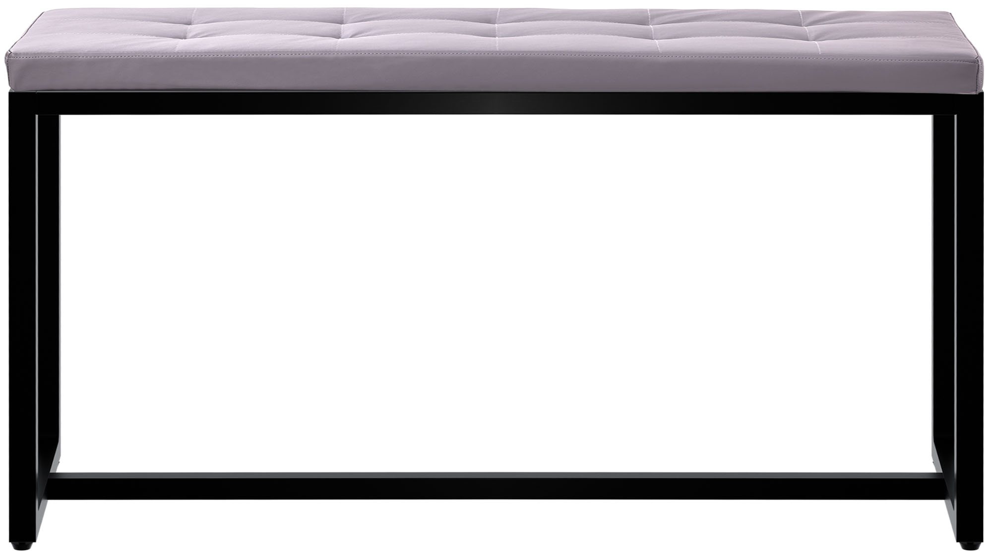 Sitzbank Barci B Kunstleder, grau