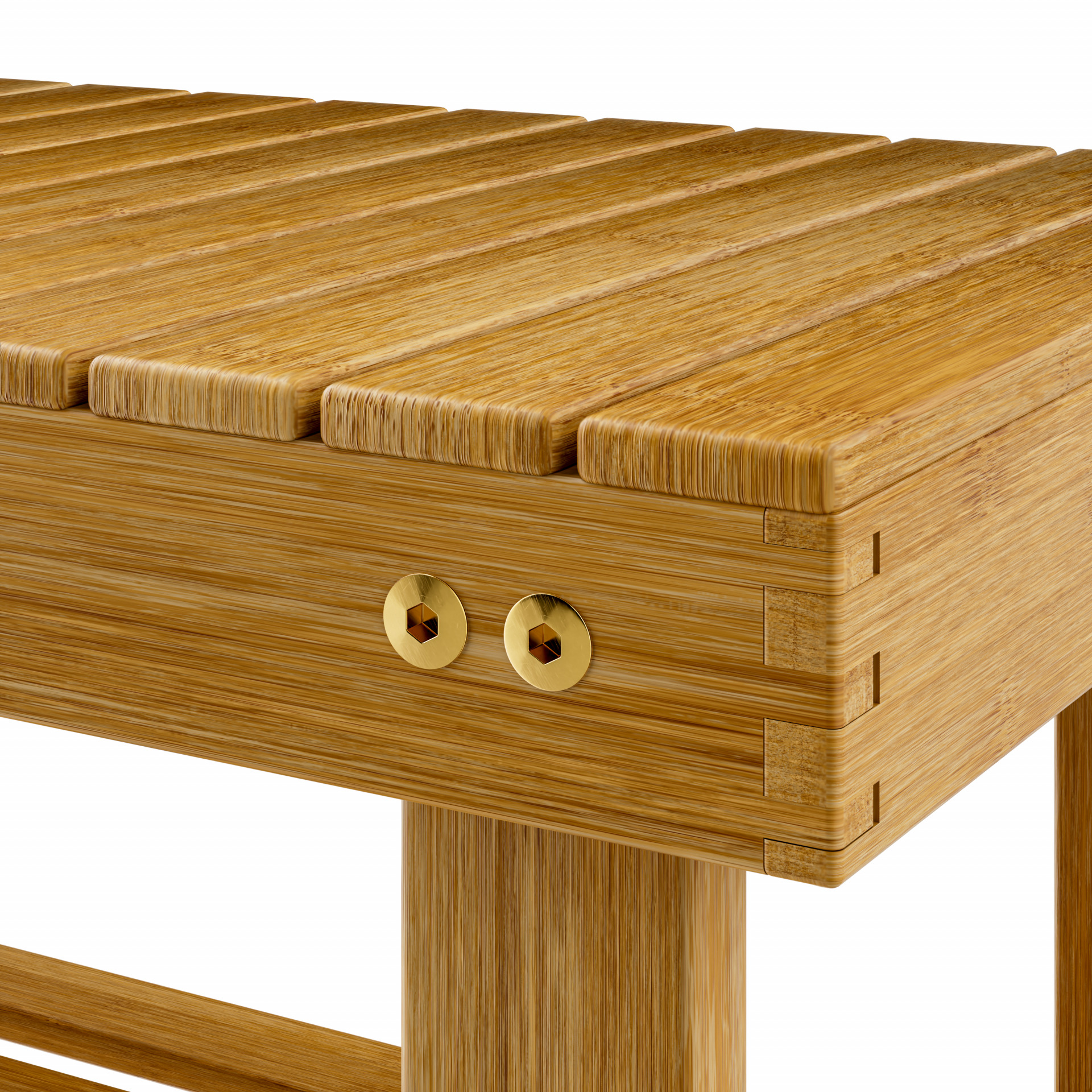 Schuhregal 2in1 Akazienholz FSC®-zertifiziert 50x33x46cm