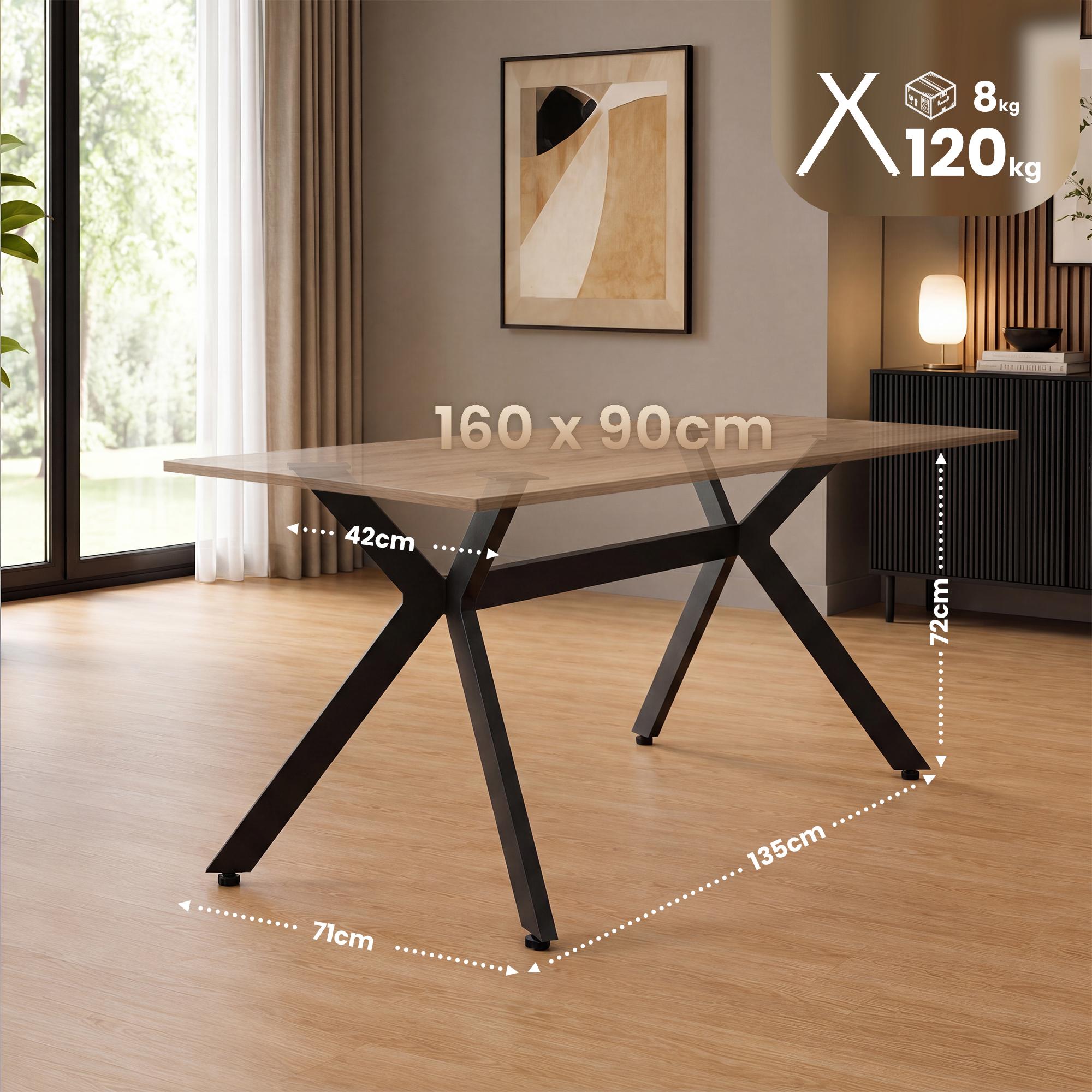Tischbeine Cascada S, schwarz