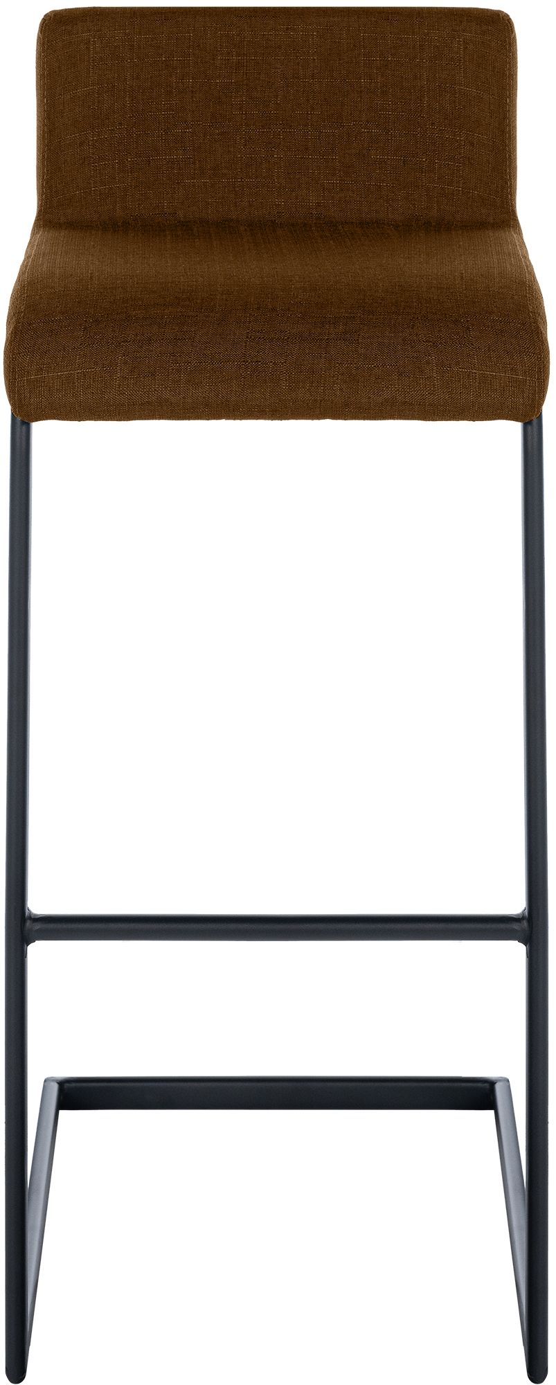 2er Set Barhocker Newport B Stoff, braun